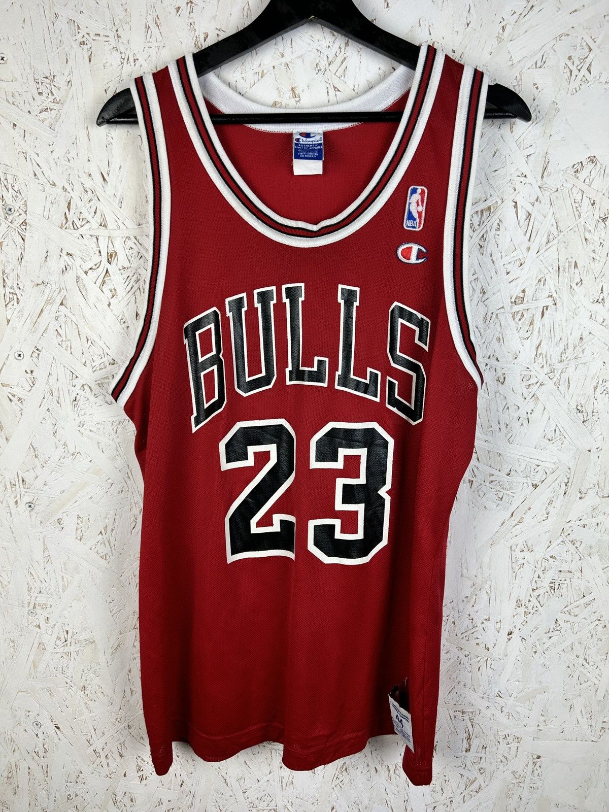 NBA 90s Vintage Champion Chicago Bulls #23 Michael Jordan Jersey Size US L / EU 52-54 / 3 - 1 Thumbnail