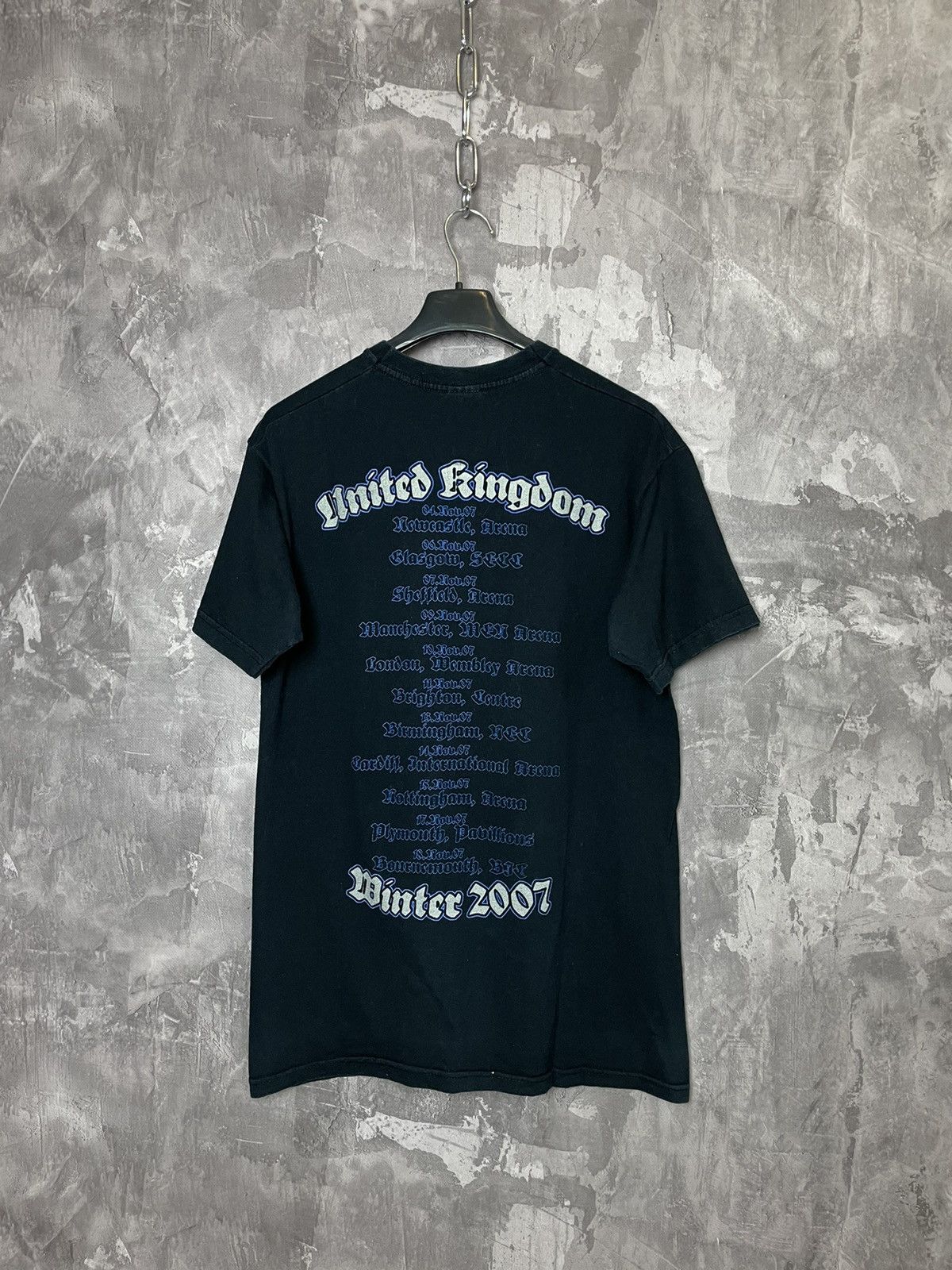 Band Tees × Vintage Vintage Y2K Lamb of God death metal graphic T shirt black Size US S / EU 44-46 / 1 - 7 Thumbnail