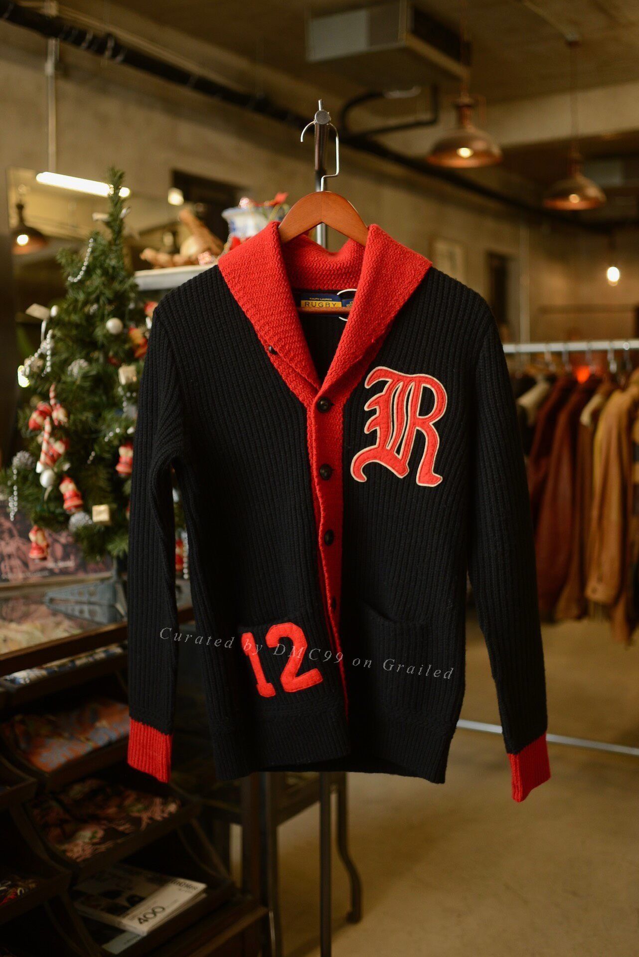 Ralph Lauren Ralph Lauren Ivy Style Shawl Collar Wool Cardigan Size US XS / EU 42 / 0 - 1 Thumbnail