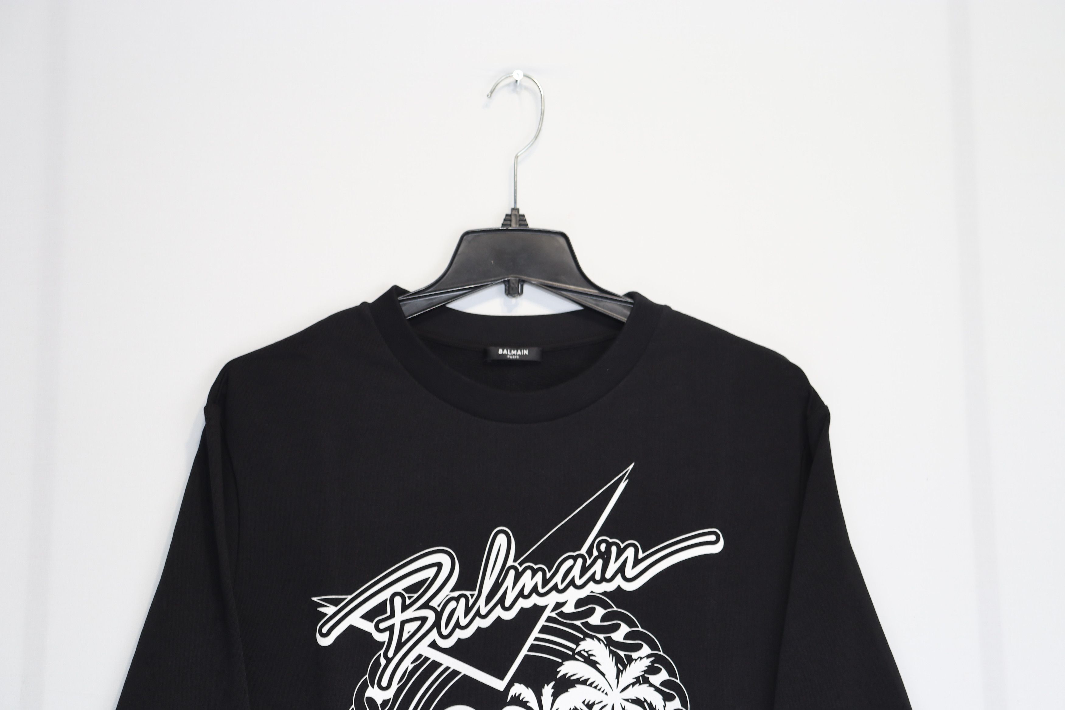 Balmain o1rshd1 Sweatshirt in Black Size US M / EU 48-50 / 2 - 4 Thumbnail
