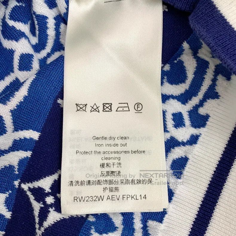 Louis Vuitton Louis Vuitton 23 color-block logo cotton crewneck long-sle Size XS / US 0-2 / IT 36-38 - 7 Thumbnail