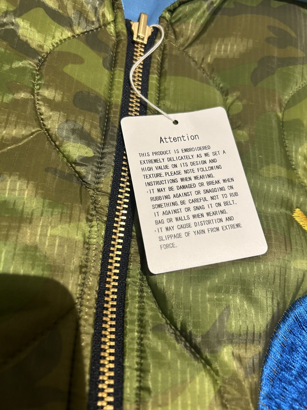 Cactus Plant Flea Market Cactus Plant Flea Market Lysergic Camo Jacket Size US XL / EU 56 / 4 - 7 Thumbnail