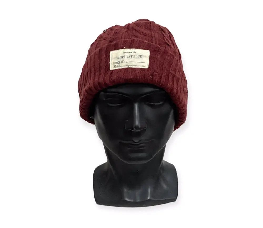 Japanese Brand Ships Plain Beanie Hat