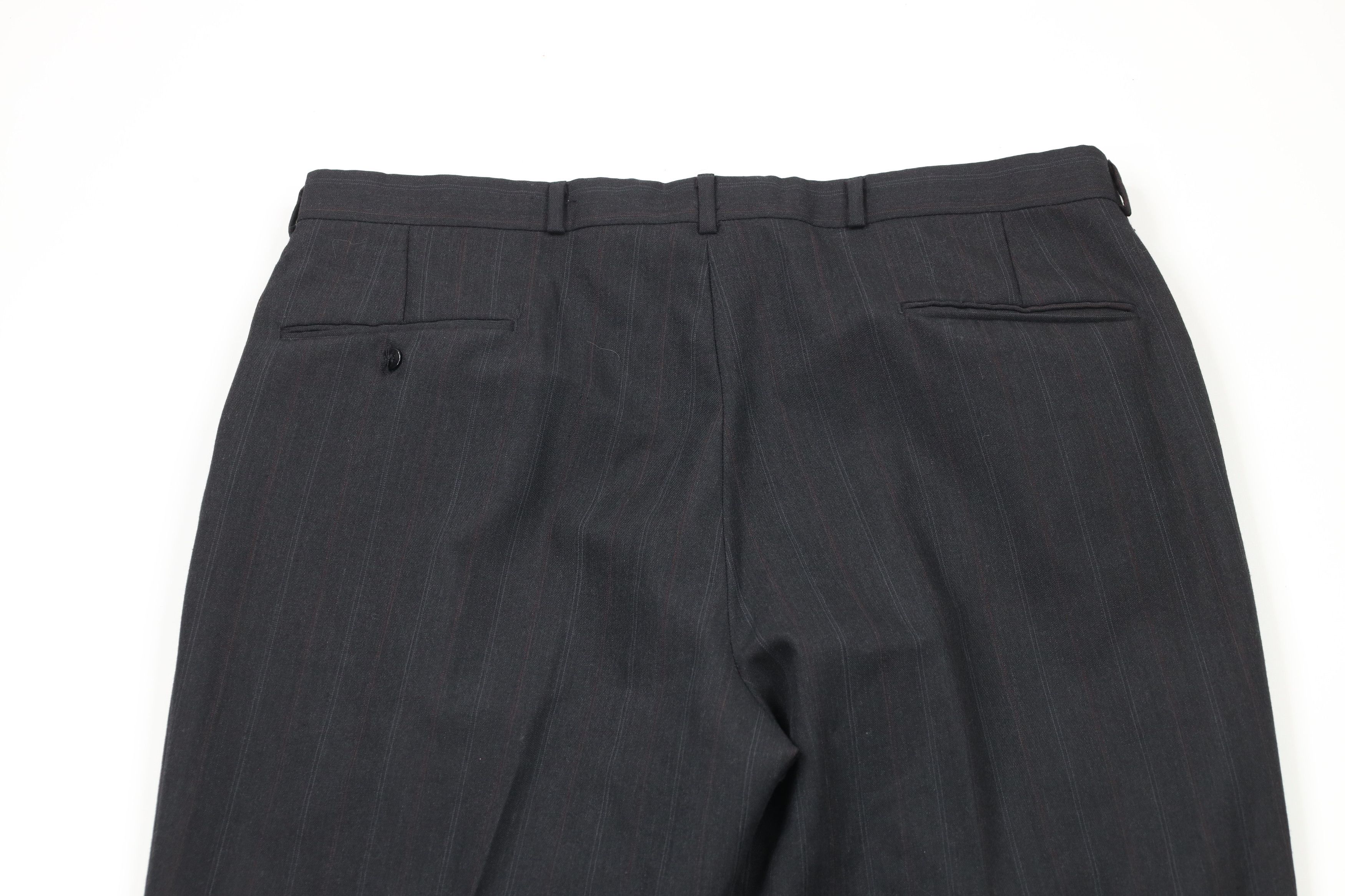 Vintage Vintage 70s Streetwear Striped Pleated Wide Leg Chino Pants Size US 40 / EU 56 - 9 Thumbnail