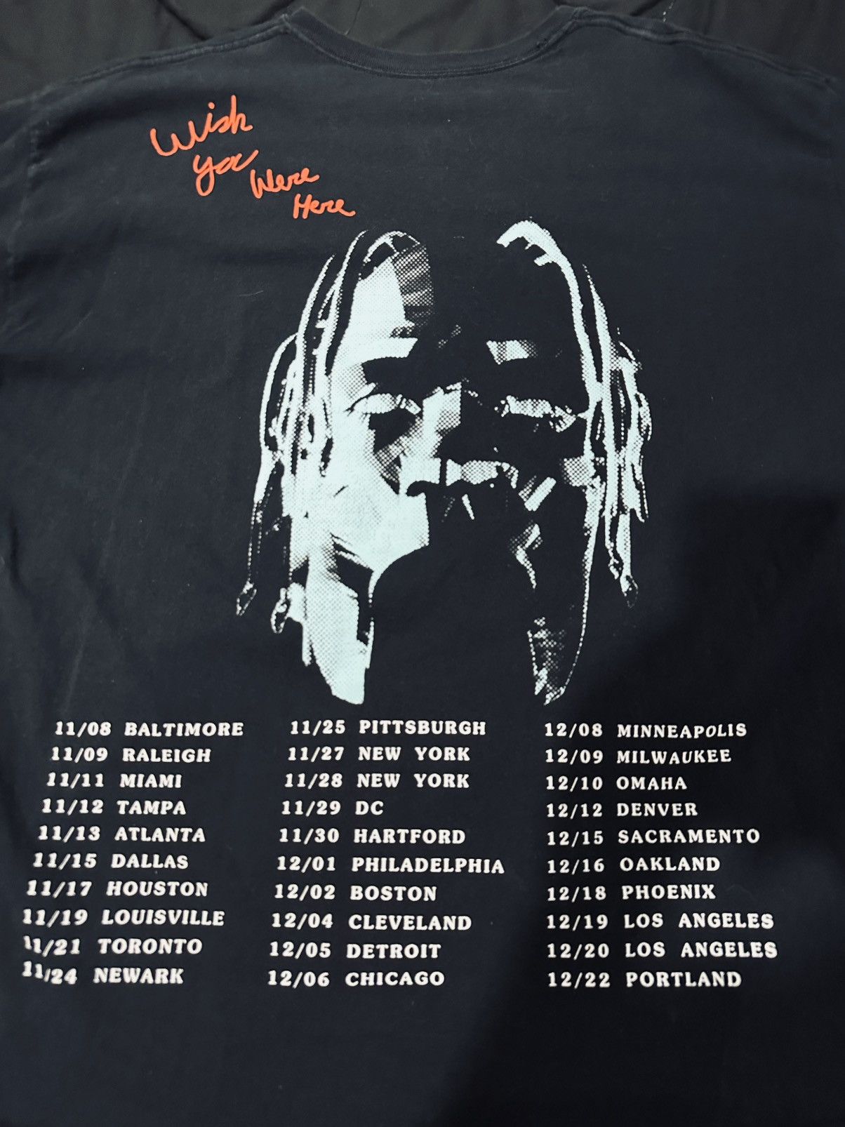 Travis Scott Astroworld Tour Tee Size US XXL / EU 58 / 5 - 5 Thumbnail