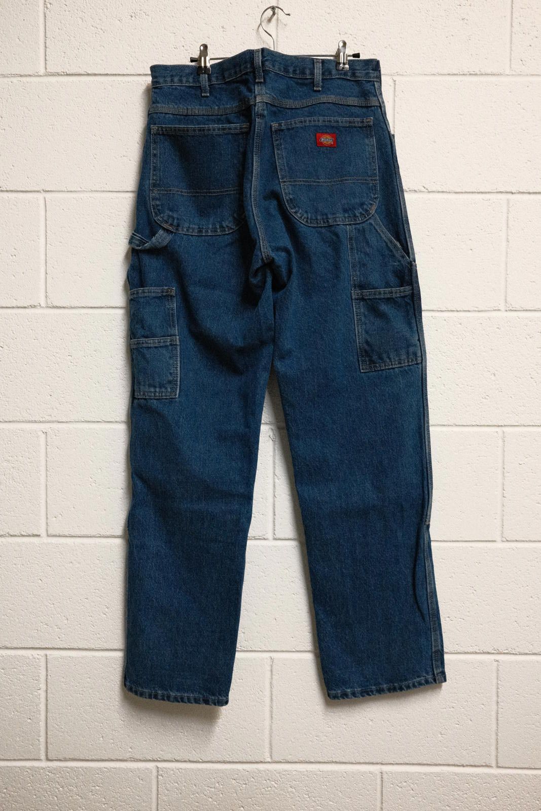 Dickies Dickies Relaxed Fit Carpenter Jeans - Classic Blue Denim Size US 32 / EU 48 - 2 Thumbnail