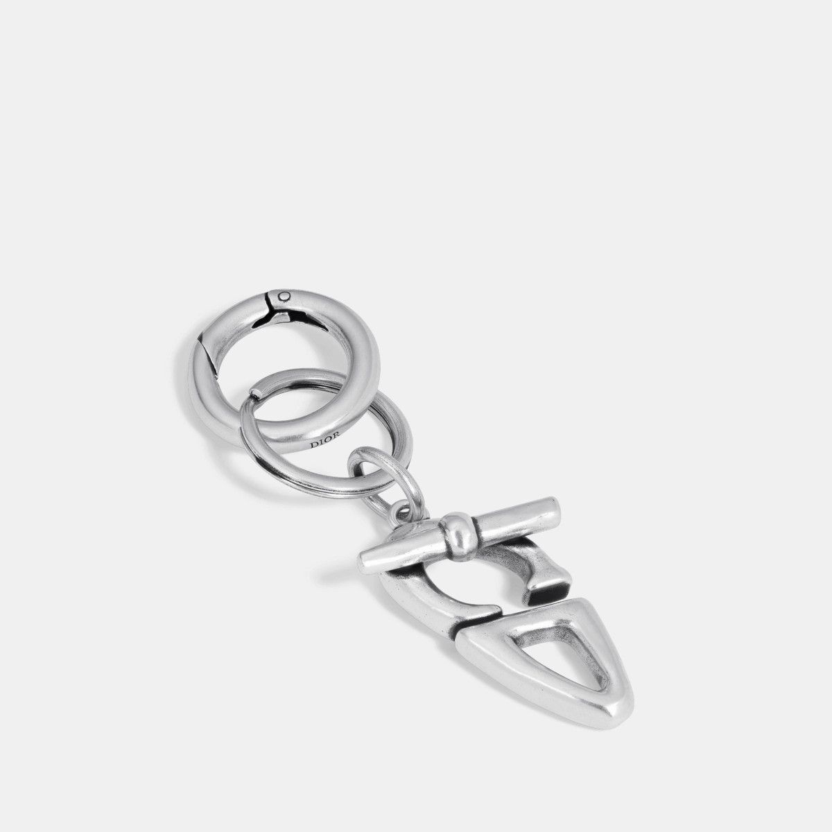Dior o1bcso1str0126 Size:OS/Cd30 Key Ring in Silver Size ONE SIZE - 1 Thumbnail
