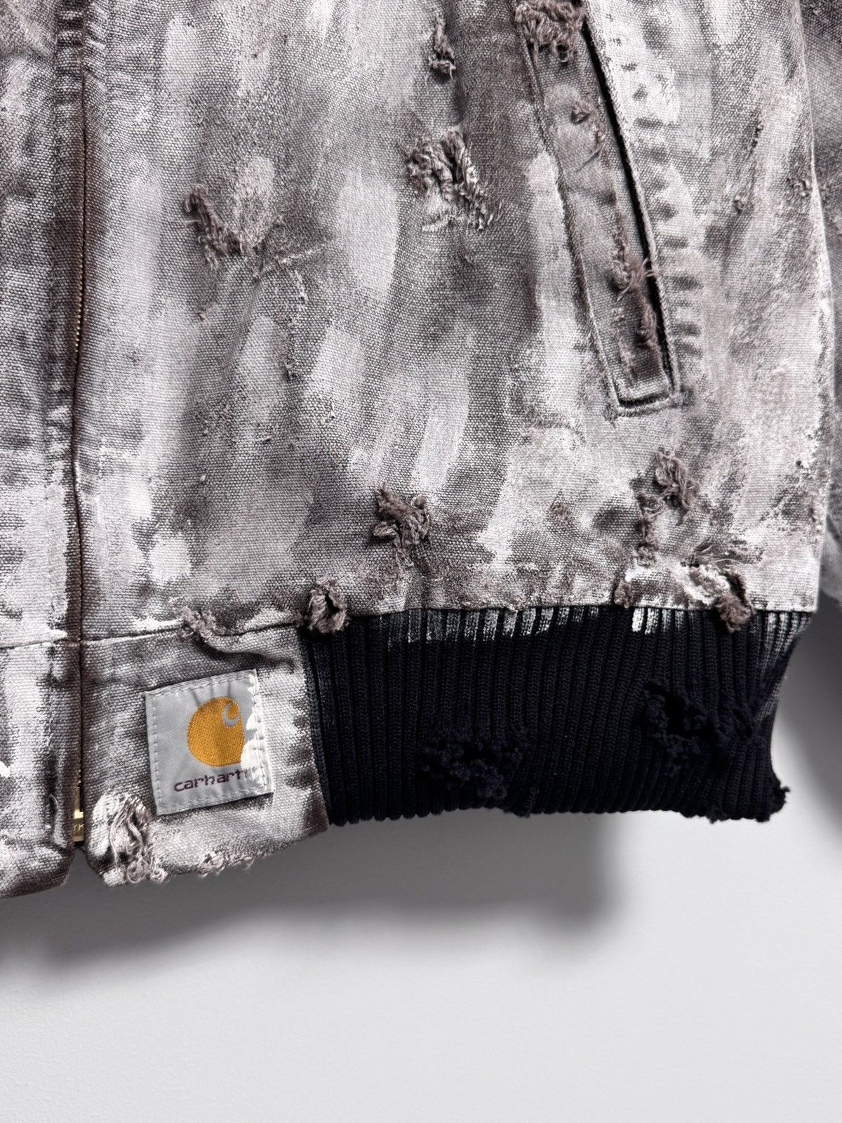 Carhartt Vintage Carhartt Jacket white Brown Y2K style Size US XL / EU 56 / 4 - 4 Thumbnail
