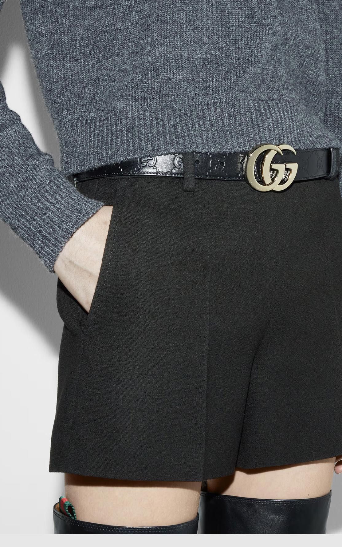 Gucci GUCCI GG MILANO BELT SIZE 85 CM Size ONE SIZE - 3 Thumbnail