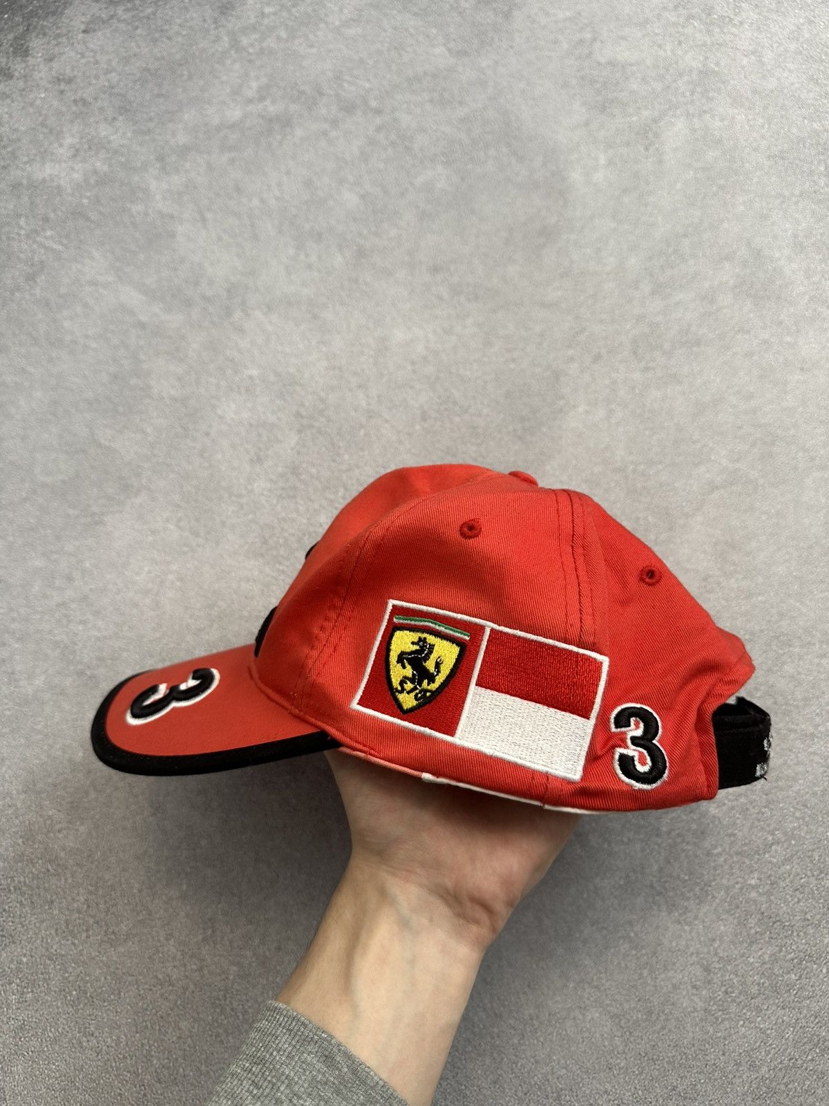 Ferrari Vintage Ferrari Michael Schumacher 1998 Formula 1 Cap Hat F1 Size ONE SIZE - 3 Thumbnail