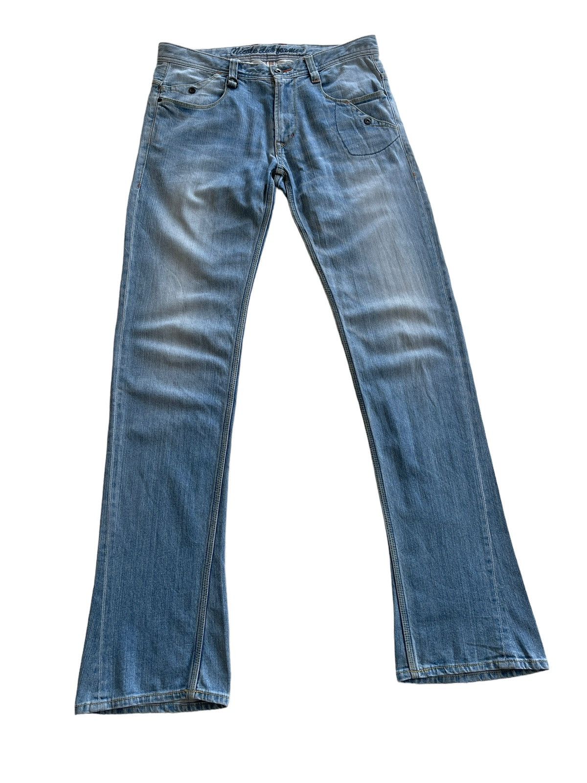 Nicole Club Nicole Club For Men Twisted Flare Jeans Size US 32 / EU 48 - 6 Thumbnail