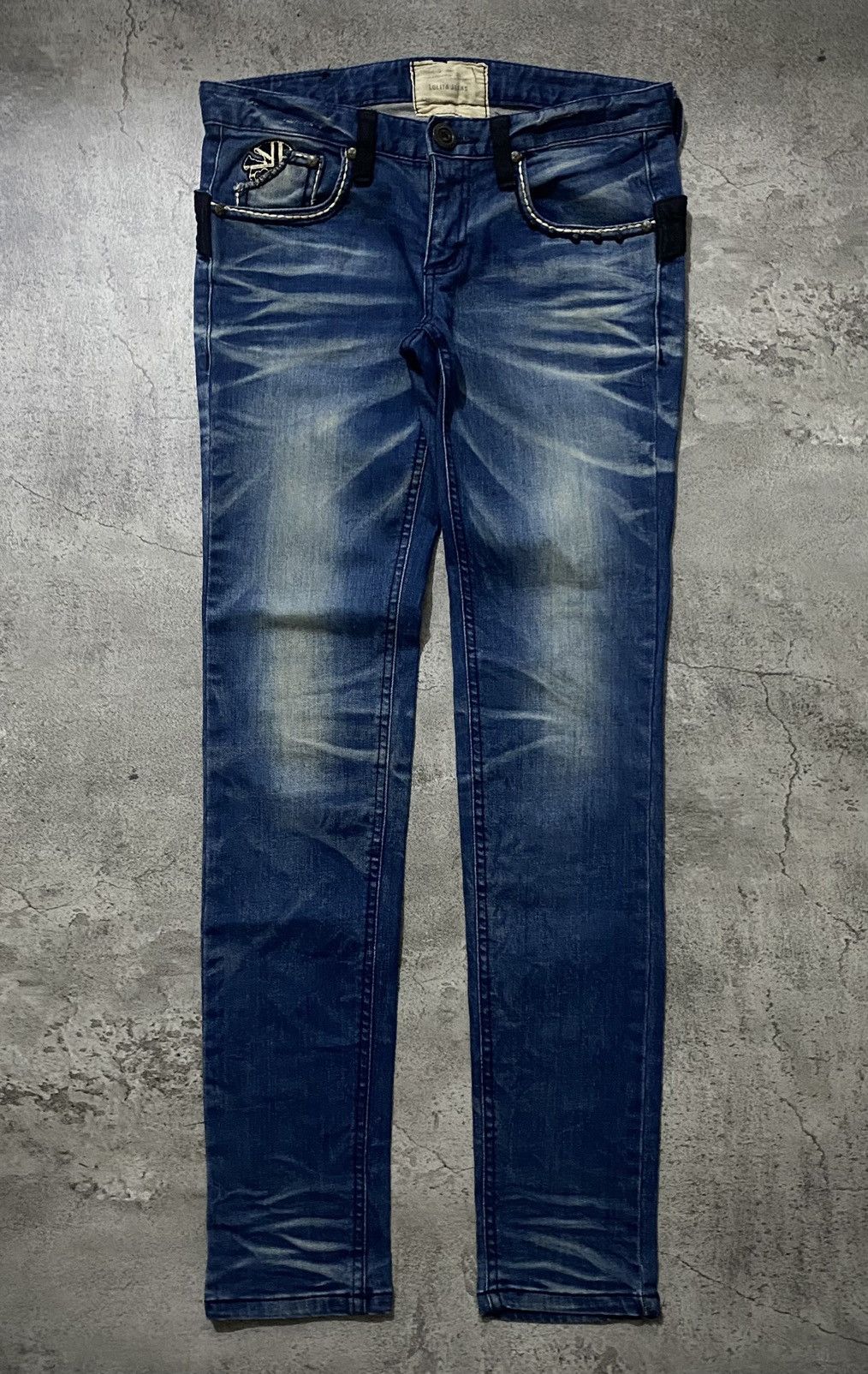 Hysteric Glamour Y2k Lolita skull grunge ifsixwasnine skinny jeans Size US 28 / EU 44 - 2 Thumbnail