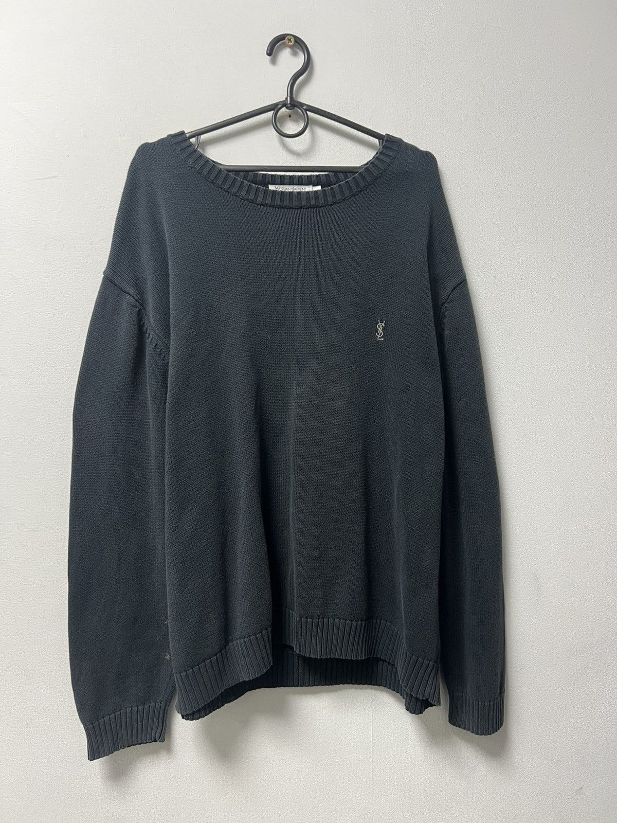Yves Saint Laurent Vintage Yves Saint Laurent Sweatshirt 90s Y2K Size US XL / EU 56 / 4 - 1 Thumbnail