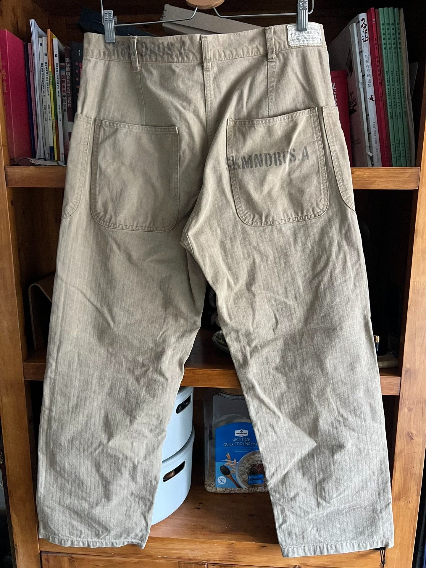 COLIMBO Colimbo Japanese Herringbone Military Deck Pants Size US 43 - 7 Thumbnail