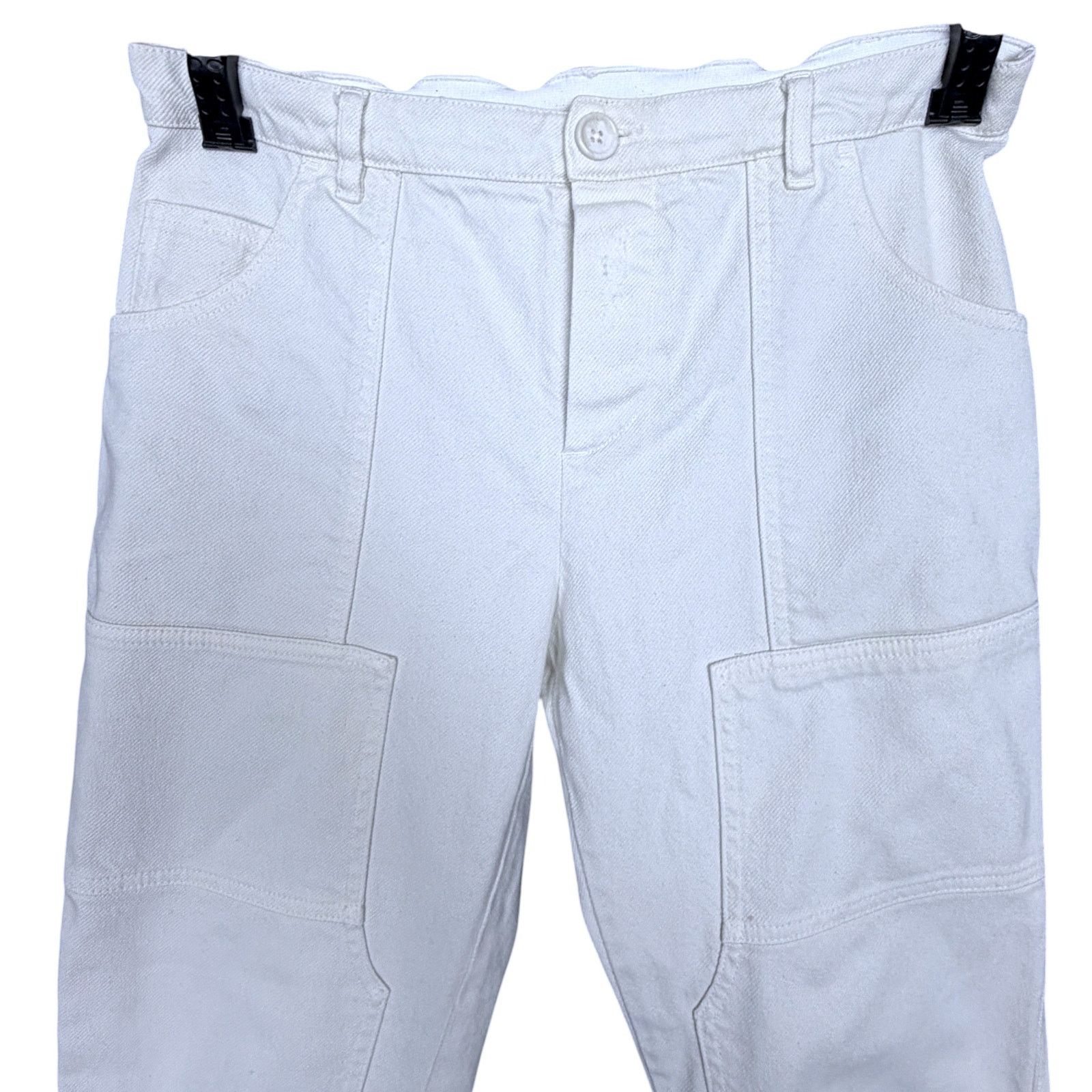 James Perse James Perse Standard White Estilo Womens 28x26 Utility Jeans Size 28" / US 6 / IT 42 - 3 Thumbnail