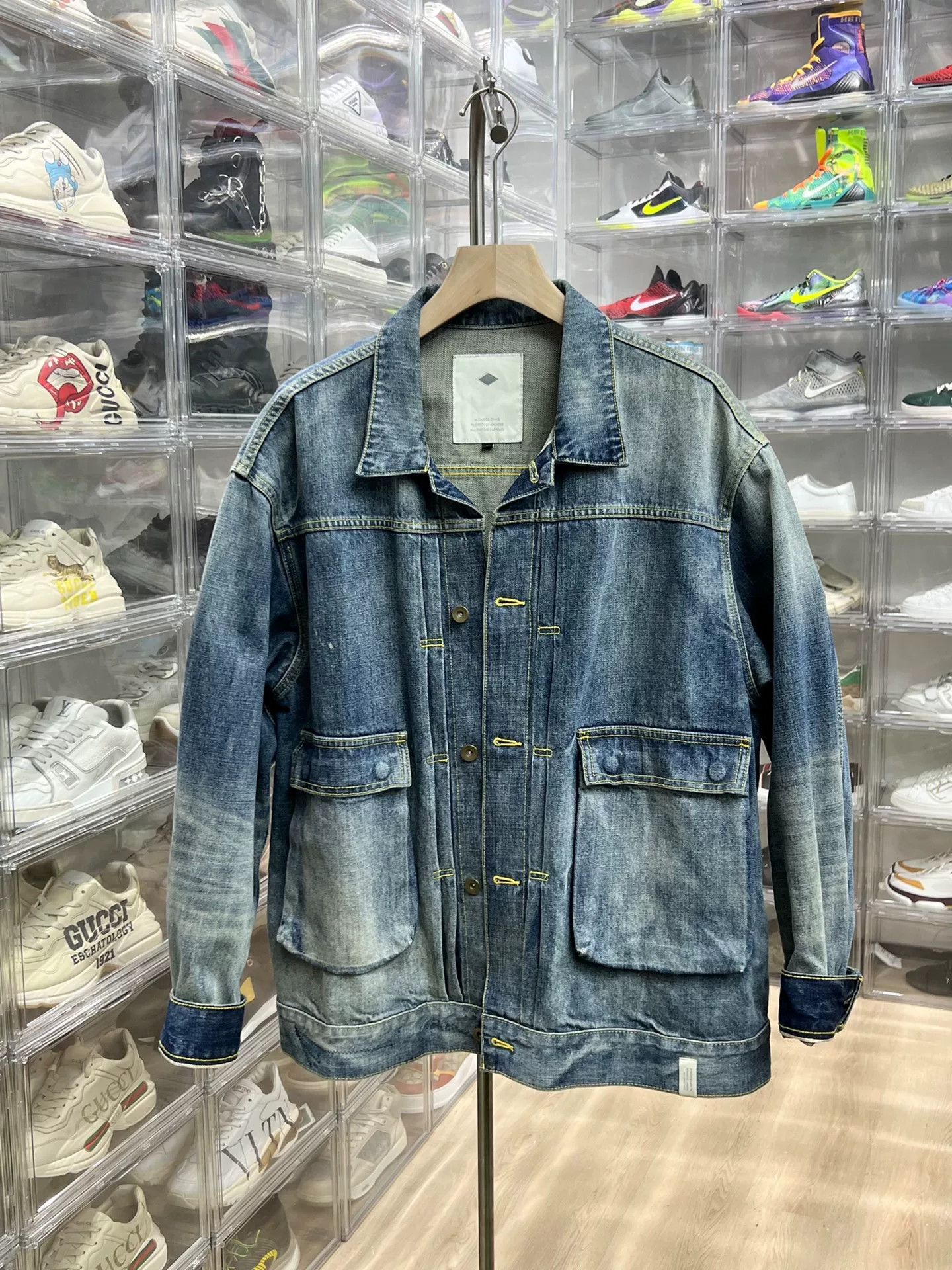 Madness Madness Denim Blue Light Jacket l Men Size US L / EU 52-54 / 3 - 1 Thumbnail