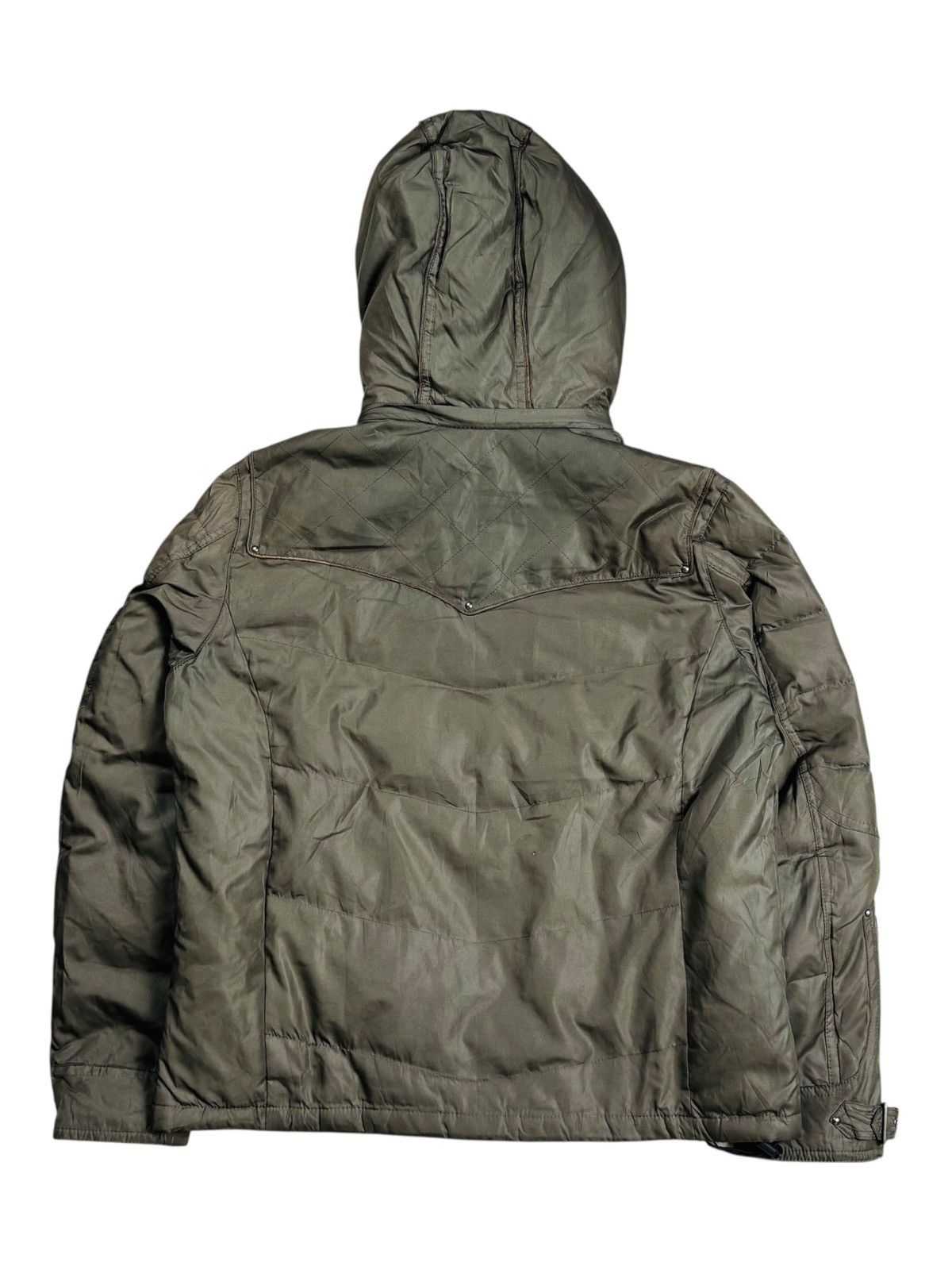 Shellac 2000s Schlussel - Fur Hoodie Biker Jacket Size US M / EU 48-50 / 2 - 4 Thumbnail