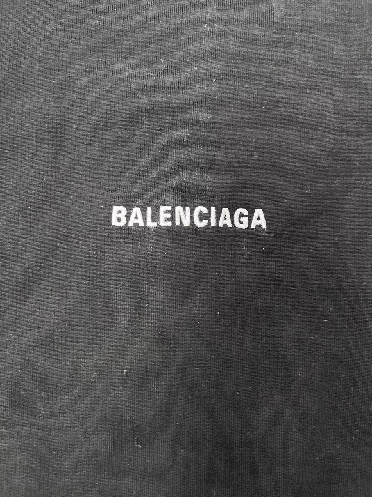 Balenciaga Balenciaga Embroidered Collar Drop-shoulder Loose LS Men's S Size US S / EU 44-46 / 1 - 3 Thumbnail