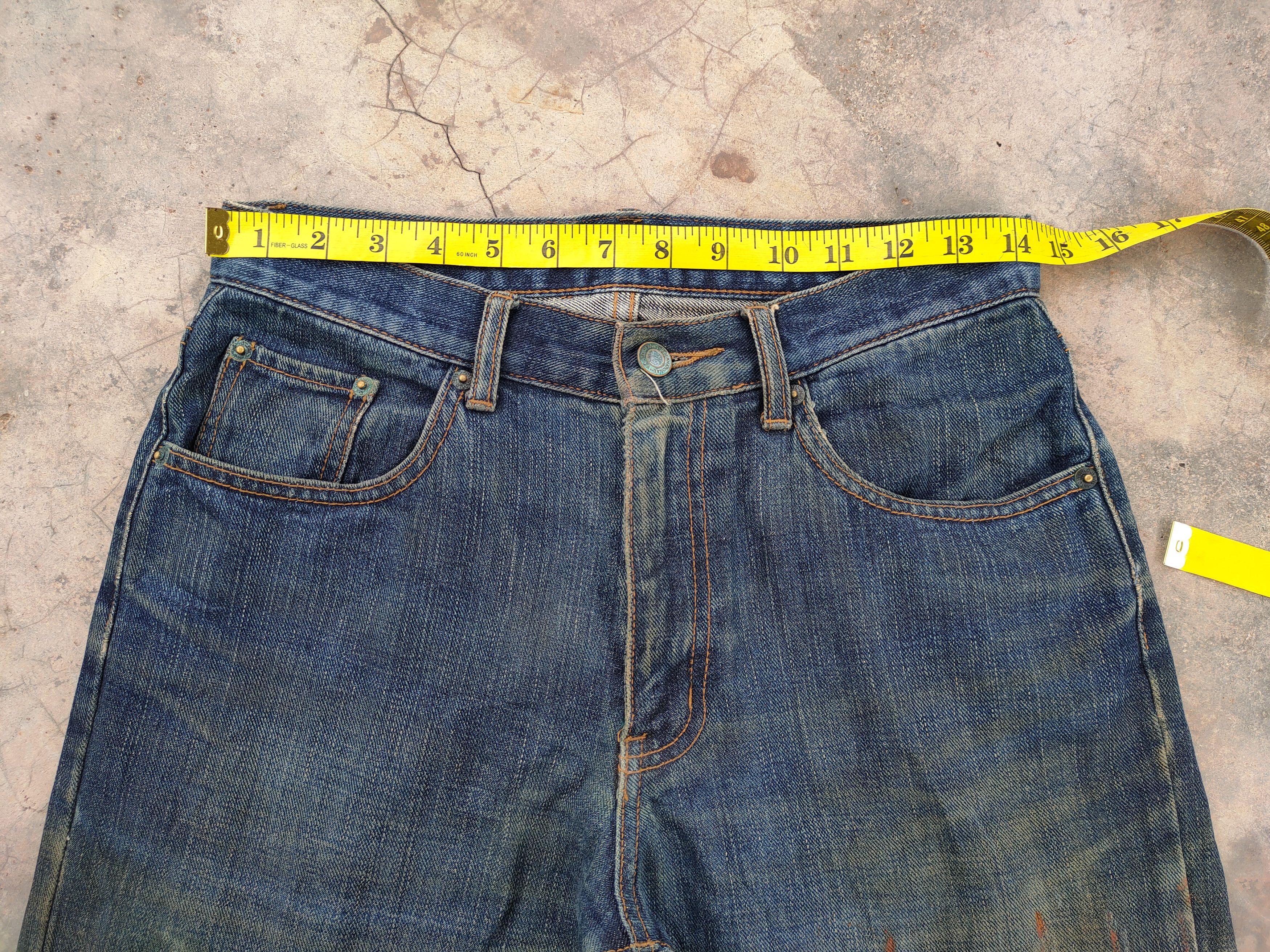 Japanese Brand VINTAGE JAPANESE RUSTY FADED JEANS DENIM PANTS Size US 29 - 7 Thumbnail