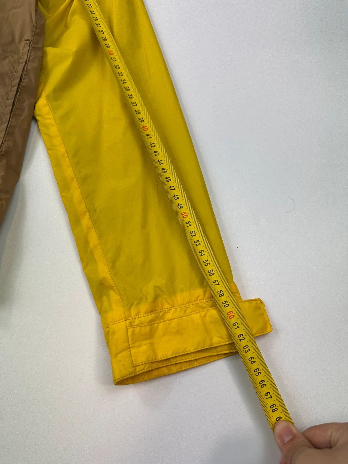 Comme des Garcons CDG Shirt SS2009 Yellow & Blue Block Nylon Hooded Jacket Size US S / EU 44-46 / 1 - 19 Thumbnail