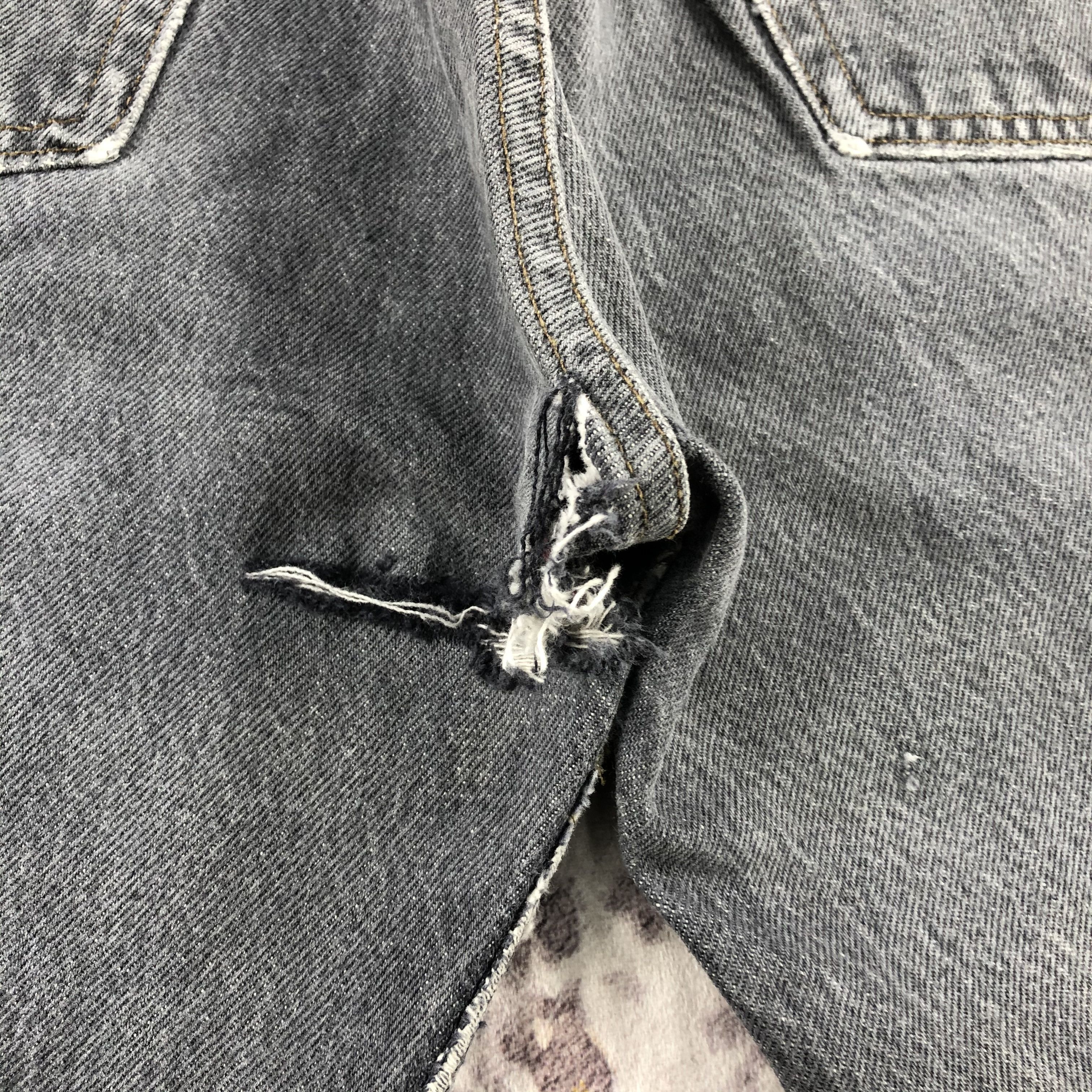 Levi's Vintage 90s Ash Gray Levis 501 Jeans-JM2379 Size US 28 / EU 44 - 8 Thumbnail