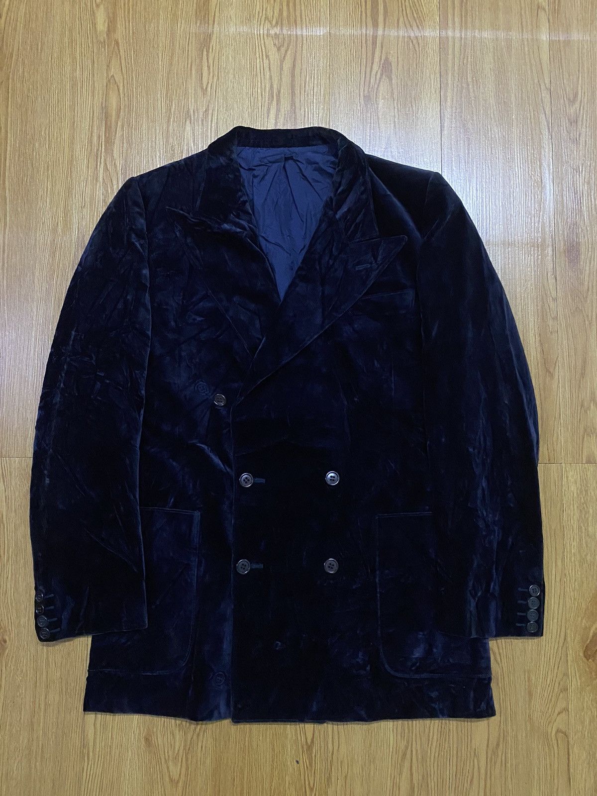 Saint Lauren Paris rive gauche VELVET blazer jacket