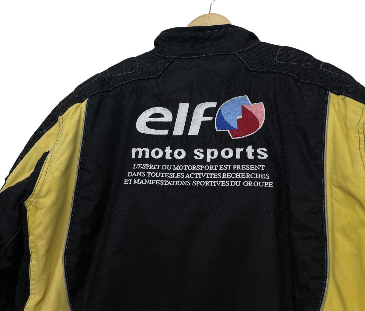 YELLOW CORN 💥Racing Team Elf Competition Motorcycle Biker Jacket Size US M / EU 48-50 / 2 - 9 Thumbnail