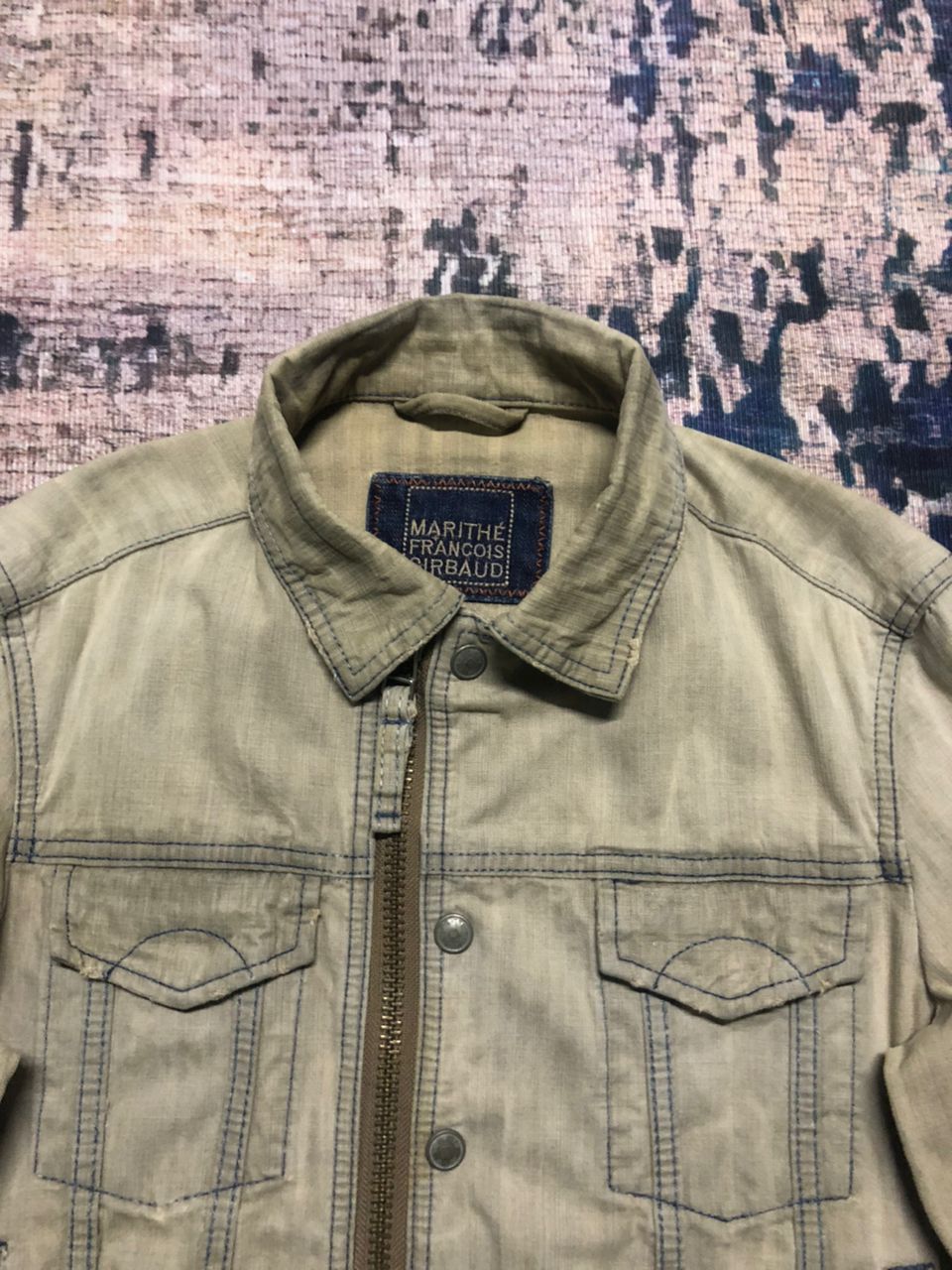 Marithe + Francois Girbaud Vintage Marithe Francois Girboud Denim Trucker Jacket Size US S / EU 44-46 / 1 - 4 Thumbnail