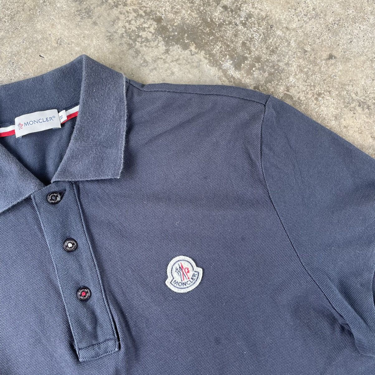 Moncler ❤️Authentic❤️Moncler Embroidered Small Mini Logo Polos Shirts Size US M / EU 48-50 / 2 - 6 Thumbnail