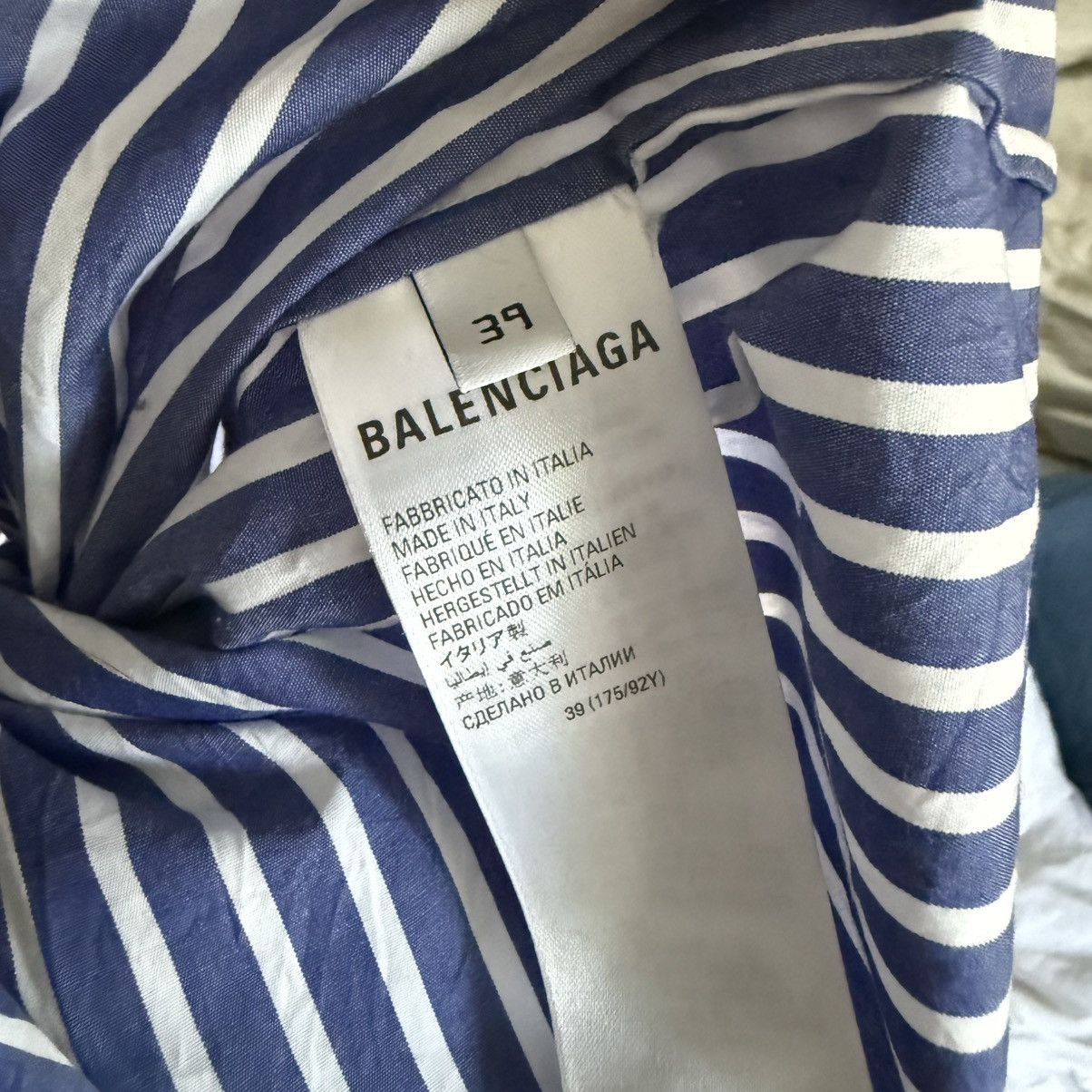 Balenciaga BB Icon Logo Layered Shirt Size US XL / EU 56 / 4 - 6 Thumbnail