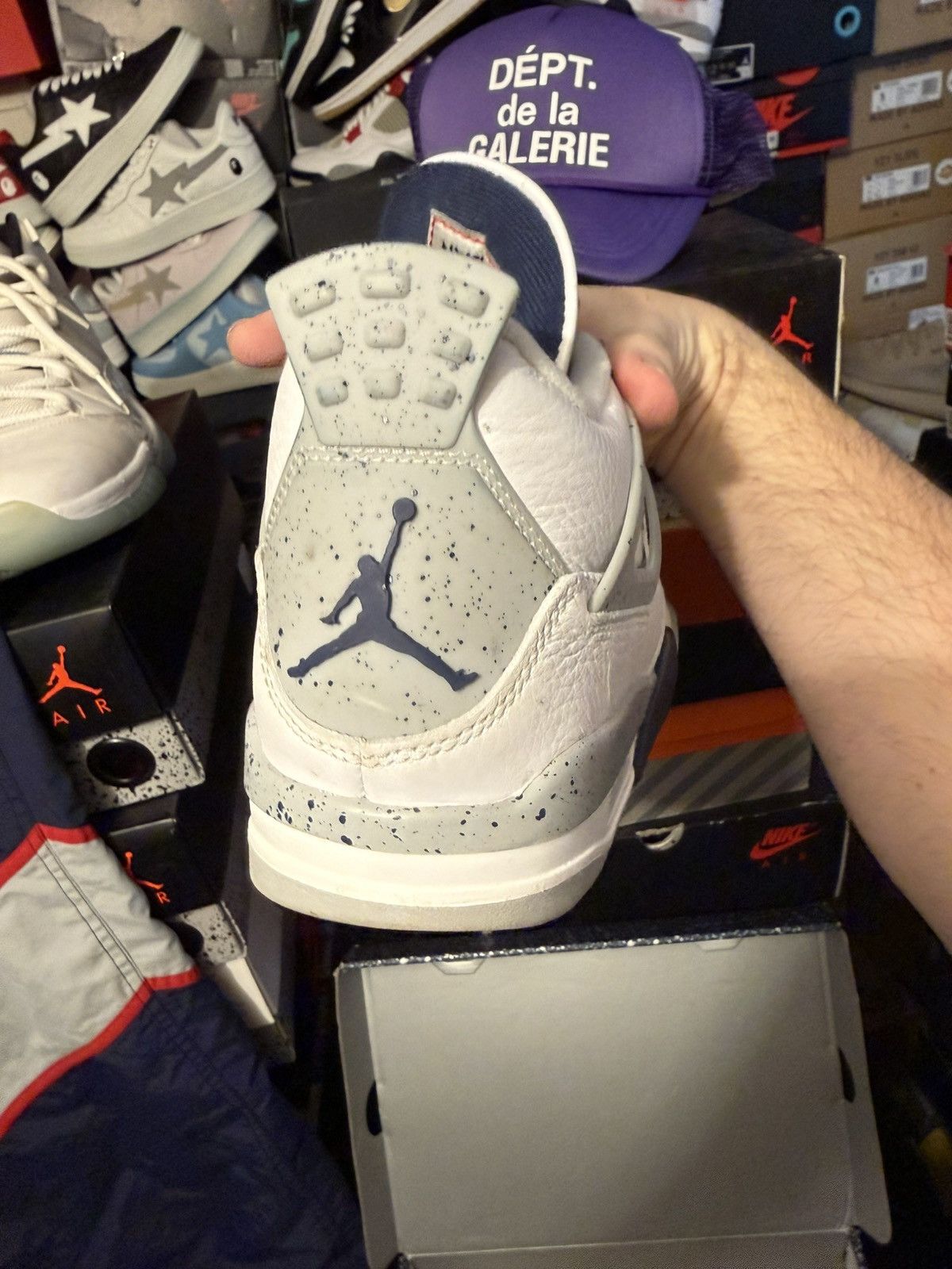 Jordan Brand Jordan retro 4 midnight navy sz 13 Size US 13 / EU 46 - 6 Thumbnail