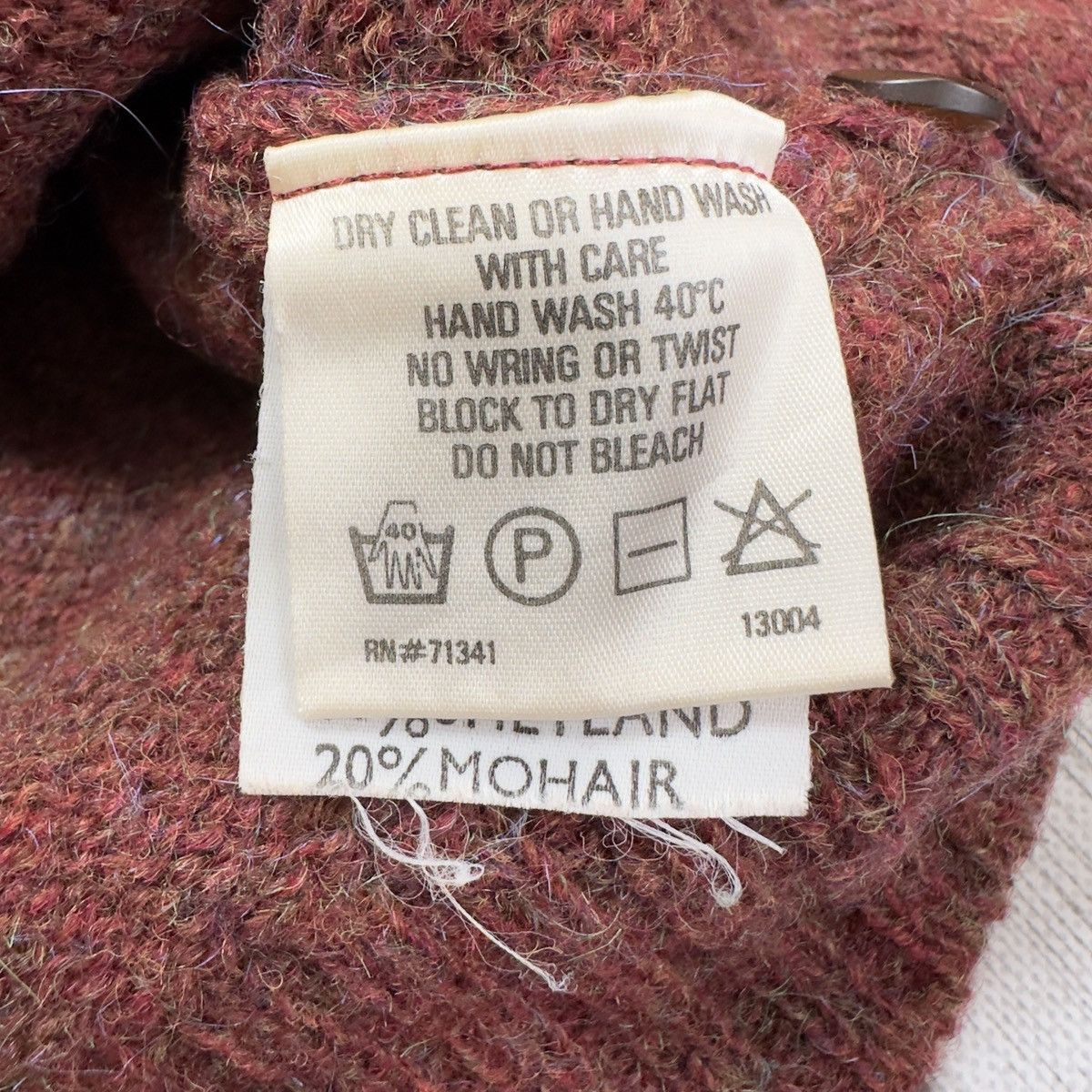 L.L. Bean × Vintage Vintage LL Bean Shetland mohair sweater Size US M / EU 48-50 / 2 - 4 Thumbnail
