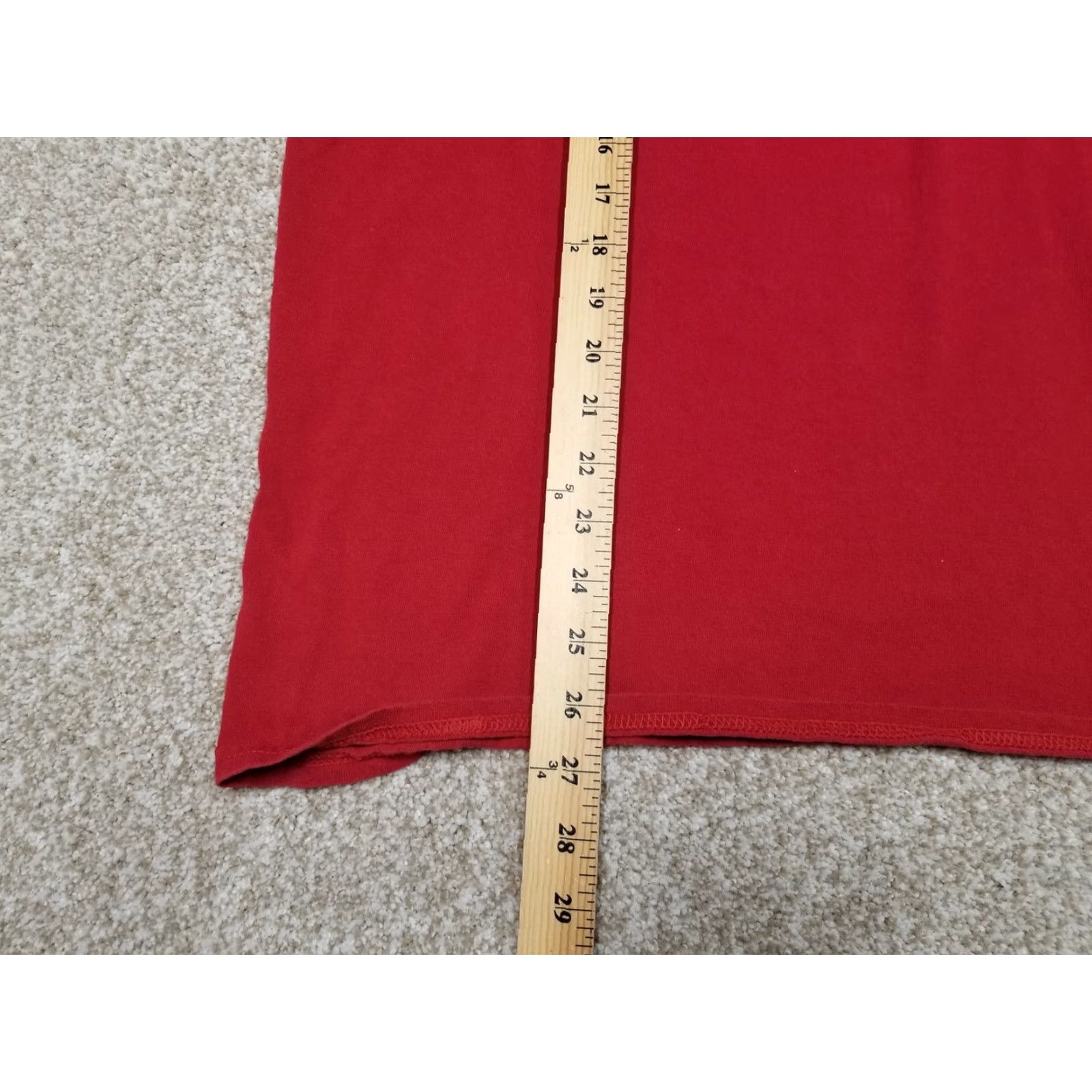 Gildan VINTAGE Fishing T Shirt Mens Large Red Fishaholics Anonymous Glens Army Navy Store TEE Size US L / EU 52-54 / 3 - 5 Thumbnail