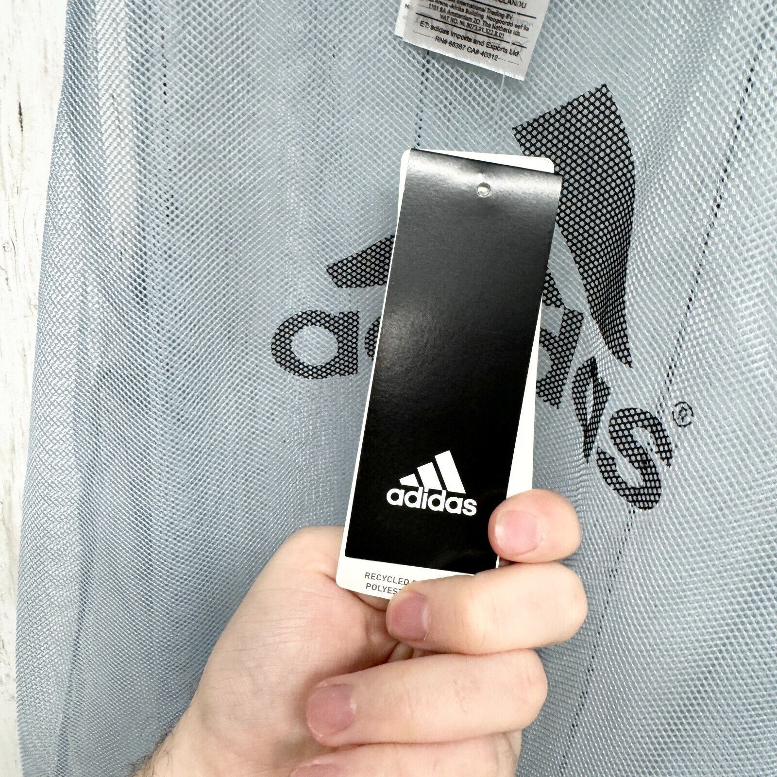Adidas Adidas Bib Small NWT Grey Football Soccer Jersey Tank Top Size S / US 4 / IT 40 - 4 Thumbnail
