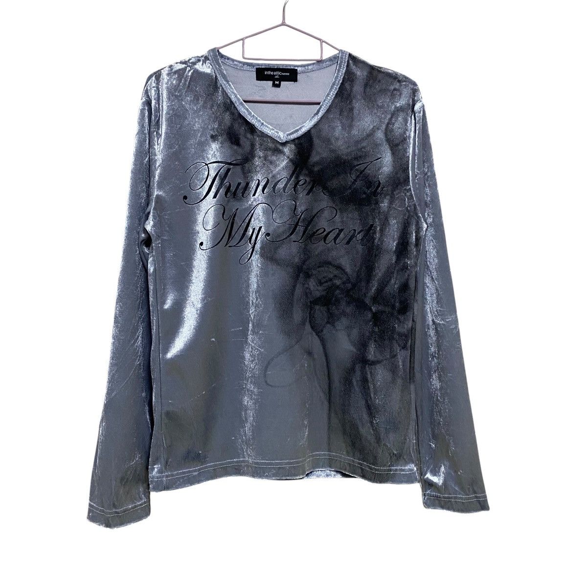 Thunder in my Heart' IN THE ATTIC Smoke Shirt