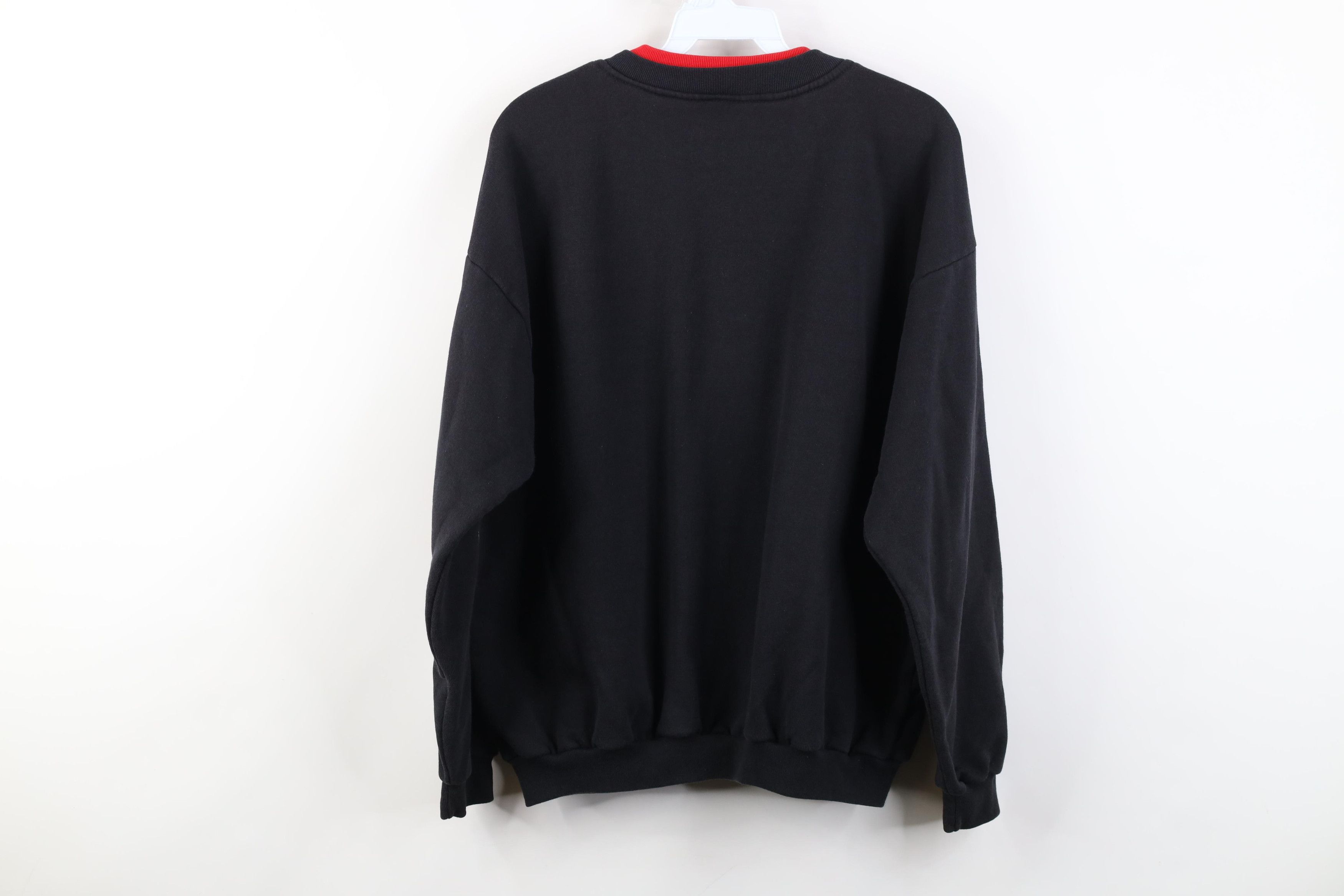 Vintage Vintage 90s Nature Night Bird Tree Cardigan Sweatshirt USA Size XL / US 12-14 / IT 48-50 - 11 Thumbnail