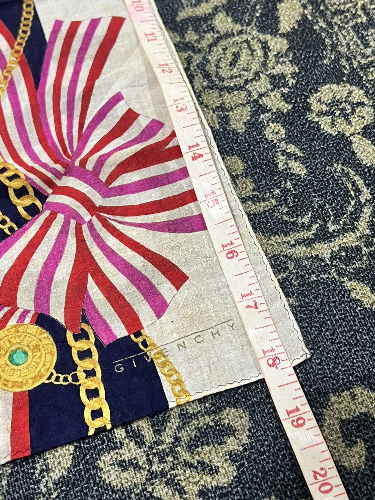 Givenchy × Vintage Givenchy Scarf Handkerchief Size ONE SIZE - 5 Thumbnail