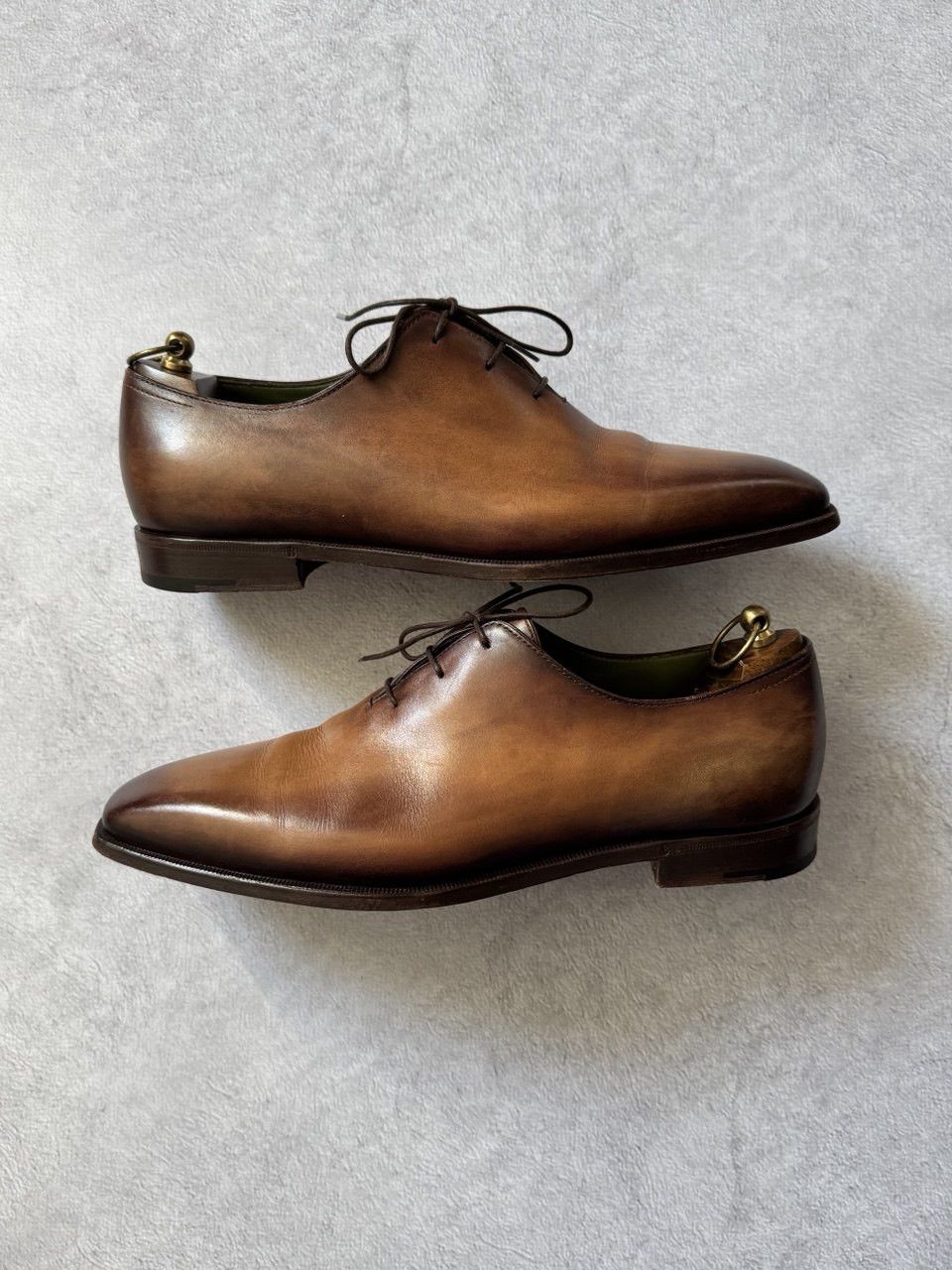 Berluti BERLUTI Alessandro Demesure Oxford Calf Leather Derby Size US 9.5 / EU 42-43 - 7 Thumbnail