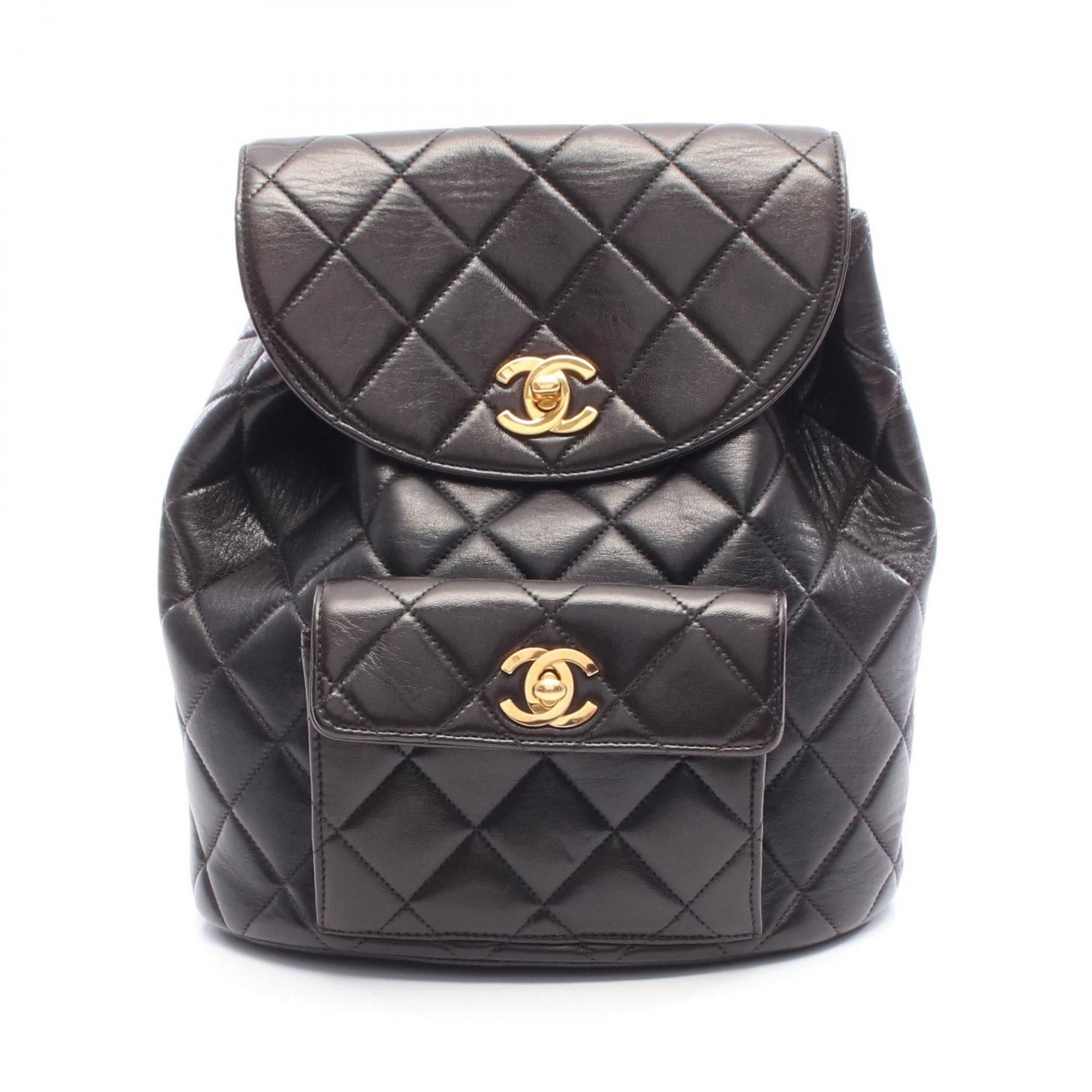 Chanel Chanel Chanel Matelasse Lambskin Backpack Leather Backpack DUTY FREE for USA Size ONE SIZE - 1 Thumbnail