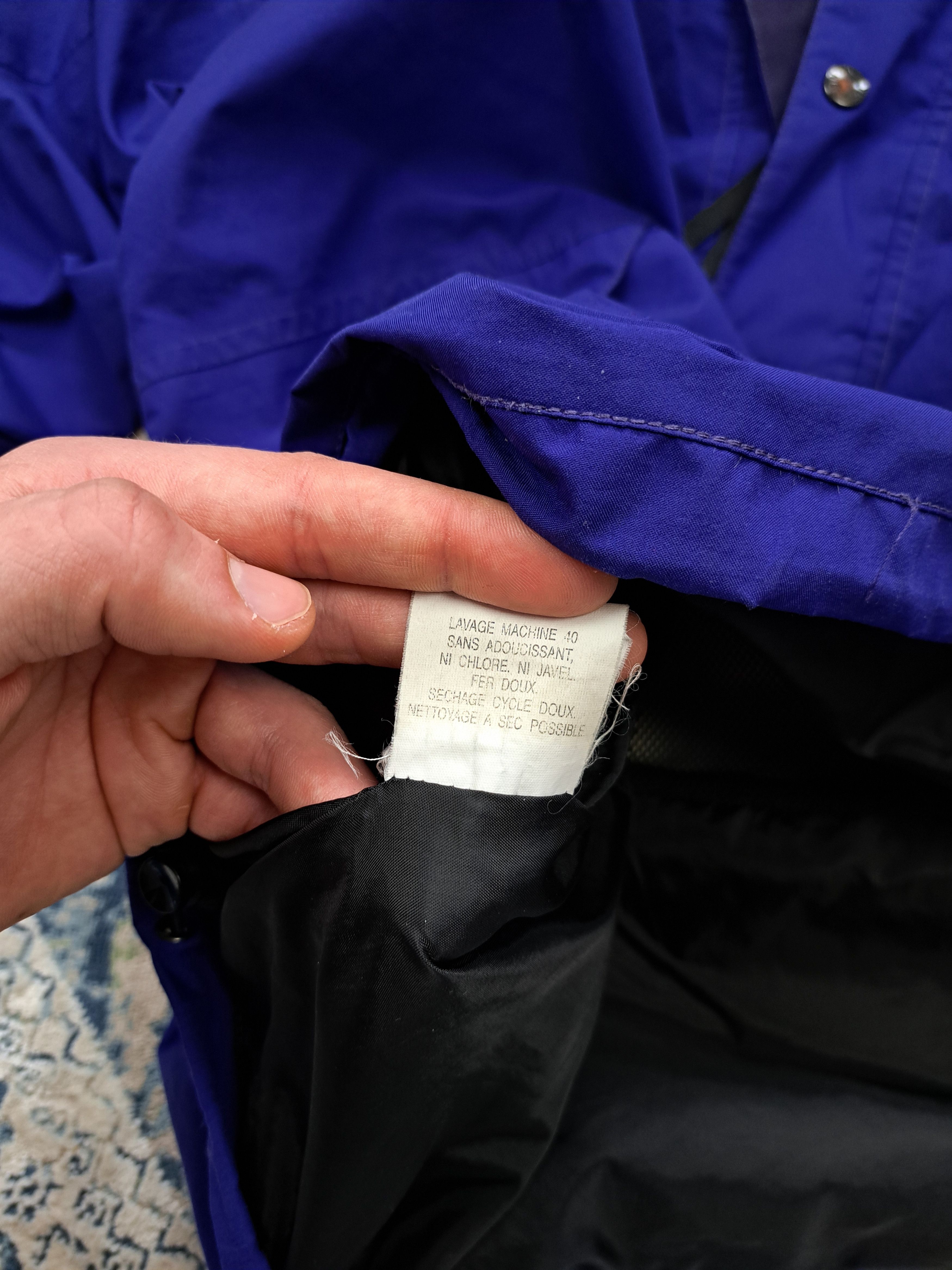 The North Face 💜 VTG 90s TNF Goretex Purple Anorak Gorpcore Outdoor Size US L / EU 52-54 / 3 - 13 Thumbnail