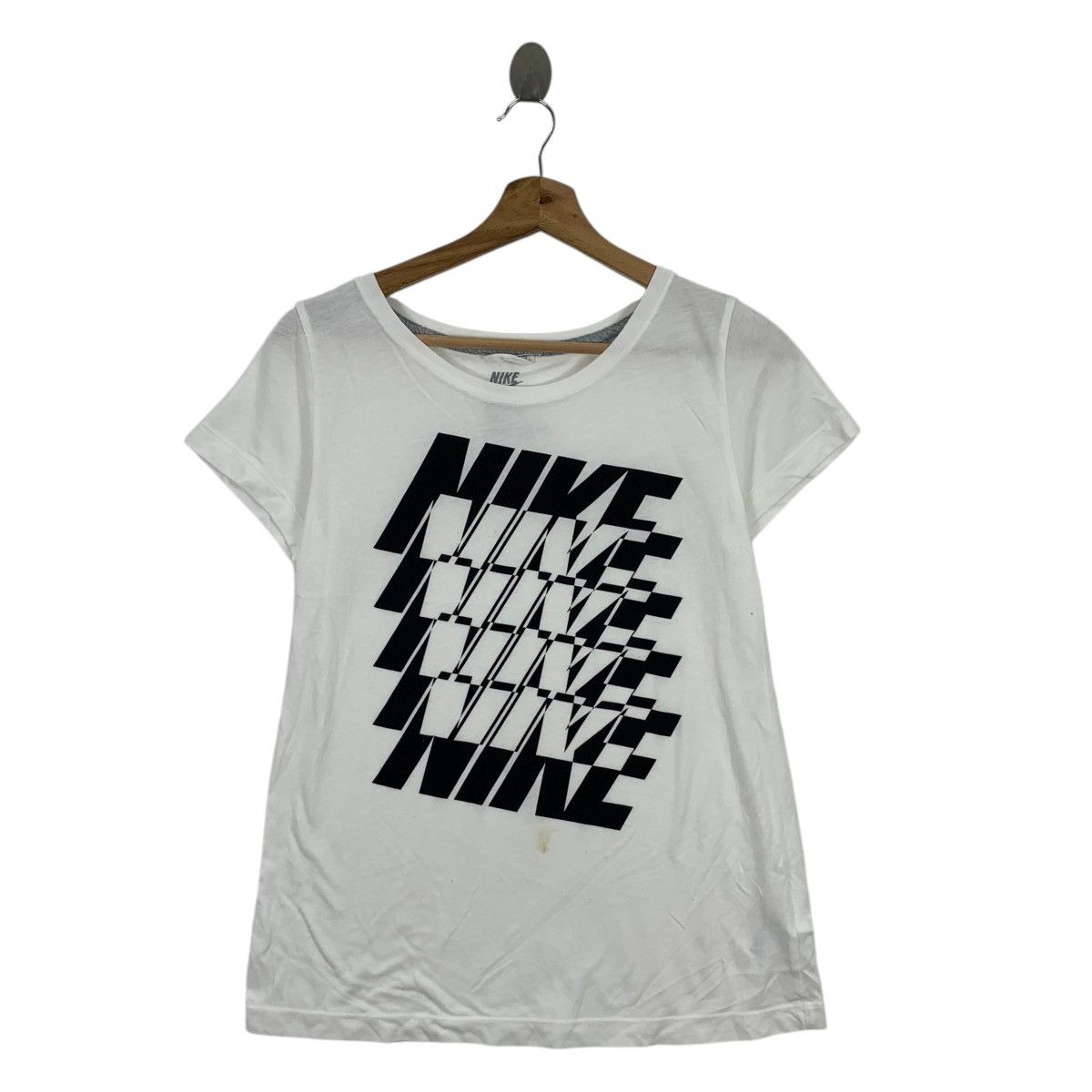 Nike NIKE SPORTSWEAR Multi Logo Regular Fit Tee Shirt Top Size M / US 6-8 / IT 42-44 - 1 Thumbnail