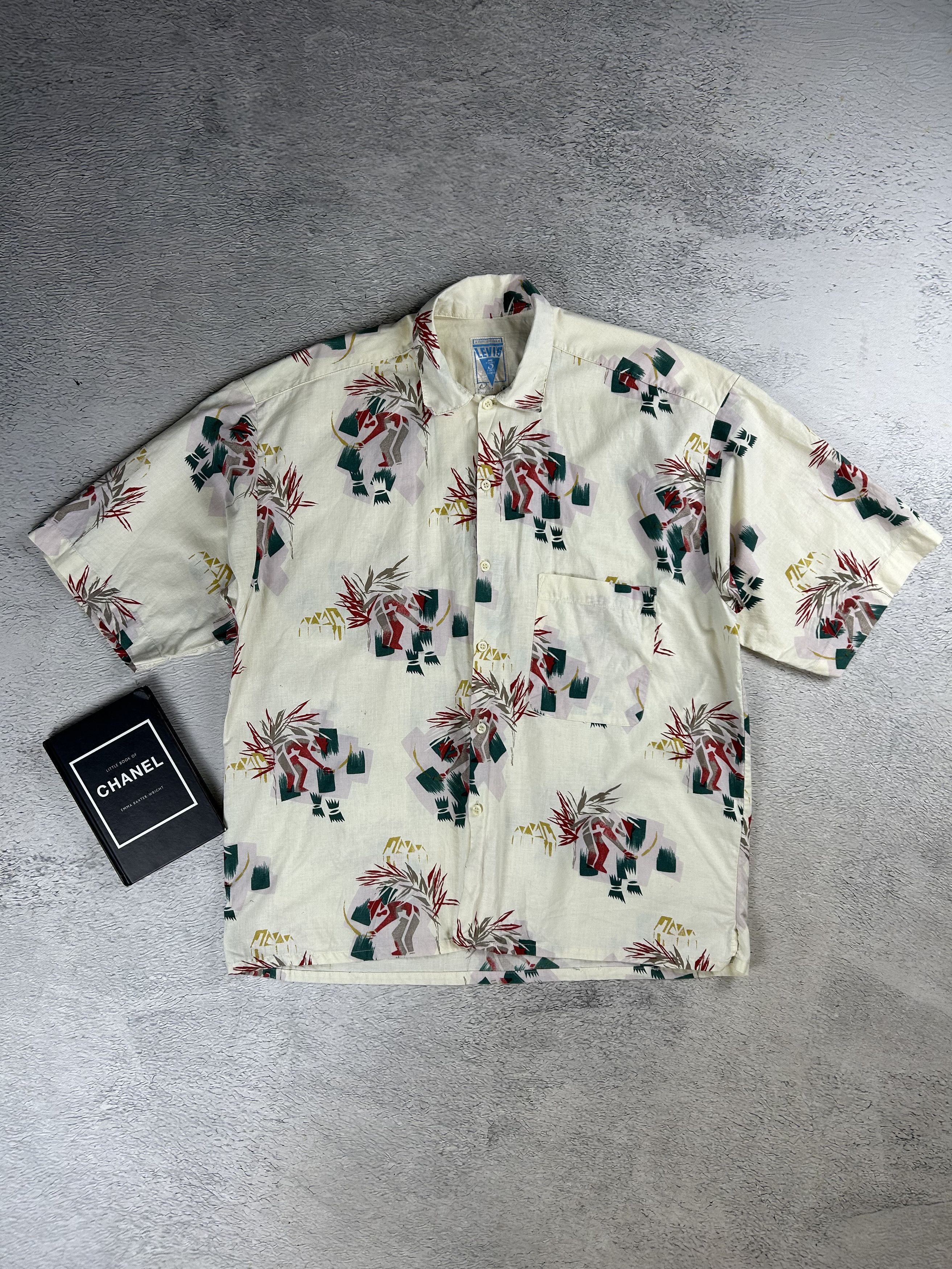 Levi's × Vintage 70's RARE Levi's vintage Hawaii Shirt Print Oldmoney style Size US M / EU 48-50 / 2 - 8 Thumbnail
