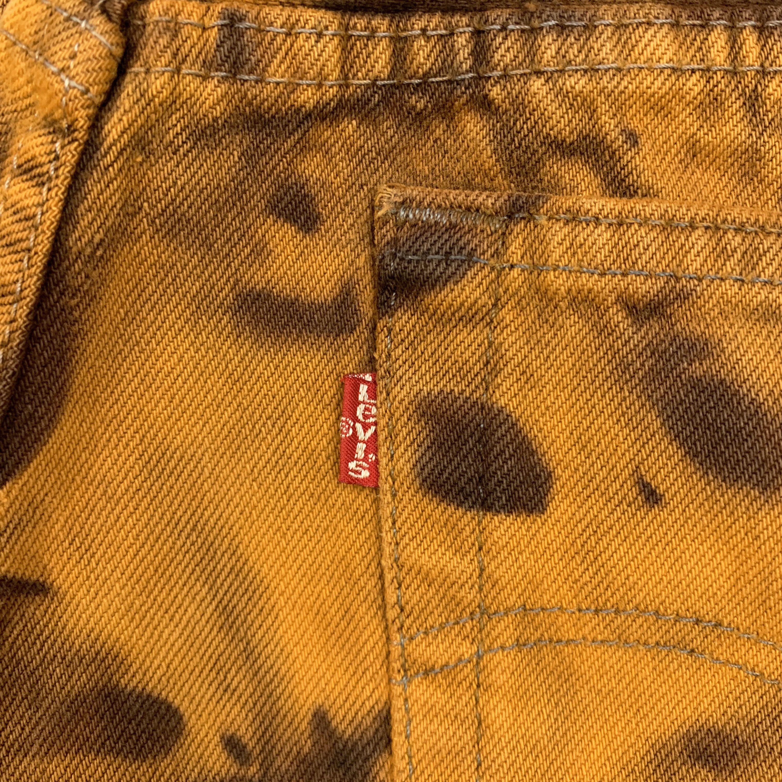 Levi's 90s 501 *Made in US* Tie Dyed Jeans Size US 31 - 9 Thumbnail