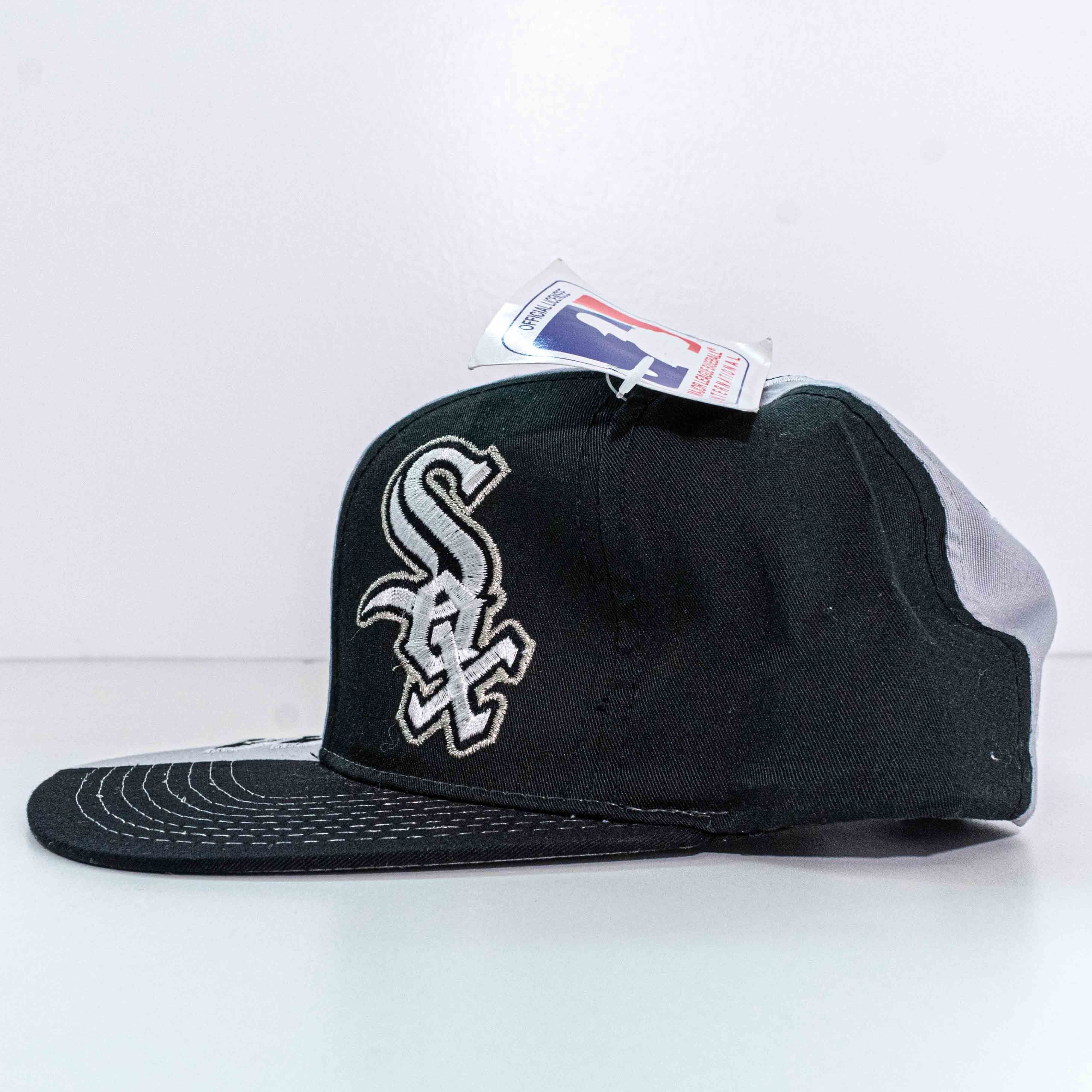 MLB Chicago White Sox Starter Swirl Snapback Hat VTG MLB Size ONE SIZE - 3 Thumbnail