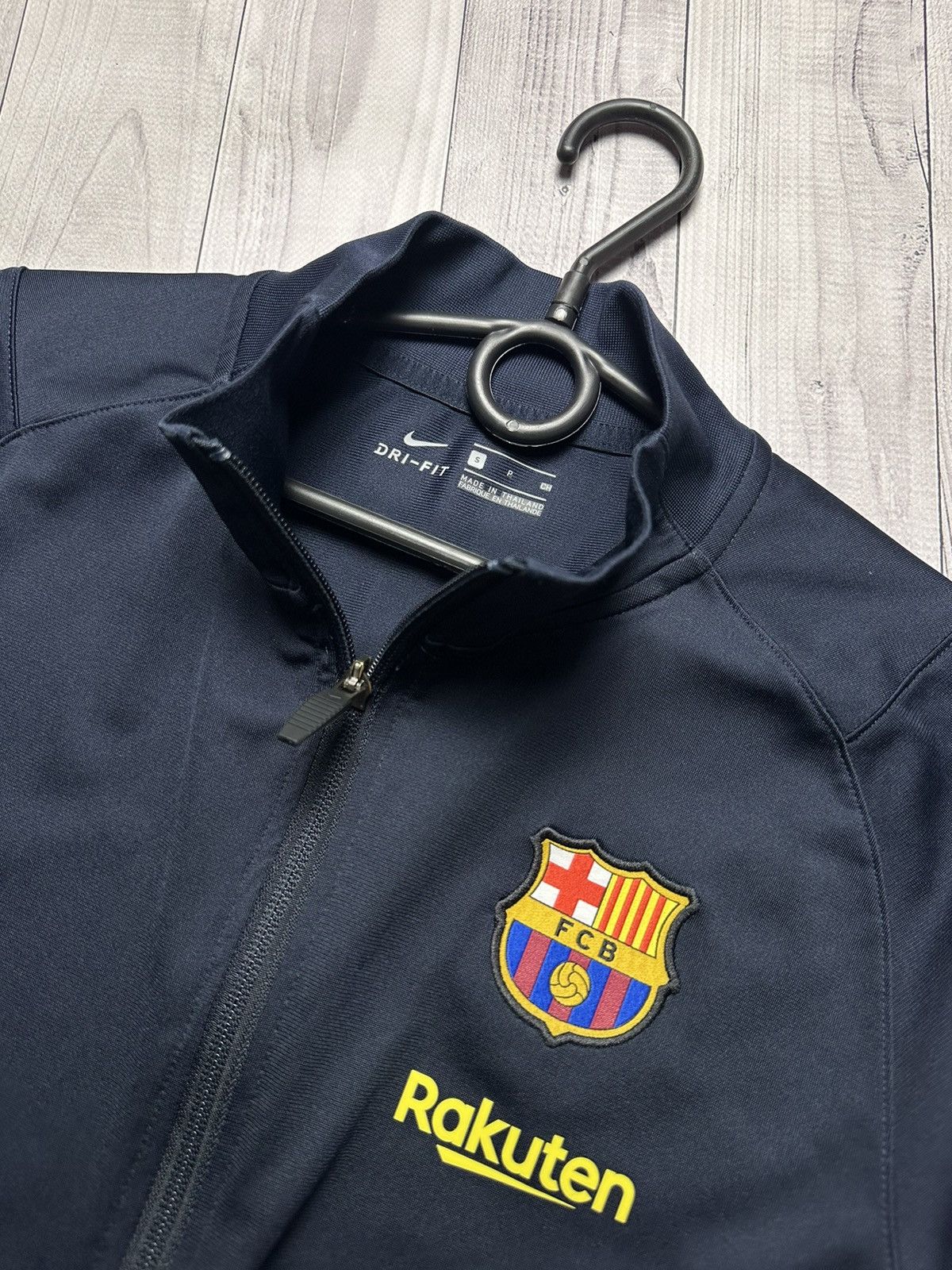 Nike Barcelona Nike track jacket size S logo navy Size US S / EU 44-46 / 1 - 5 Thumbnail