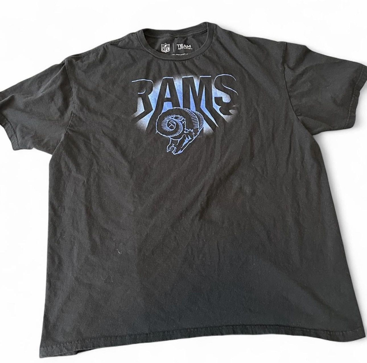 NFL NFL Los Angeles Rams black cotton t-shirt Size US XL / EU 56 / 4 - 1 Thumbnail
