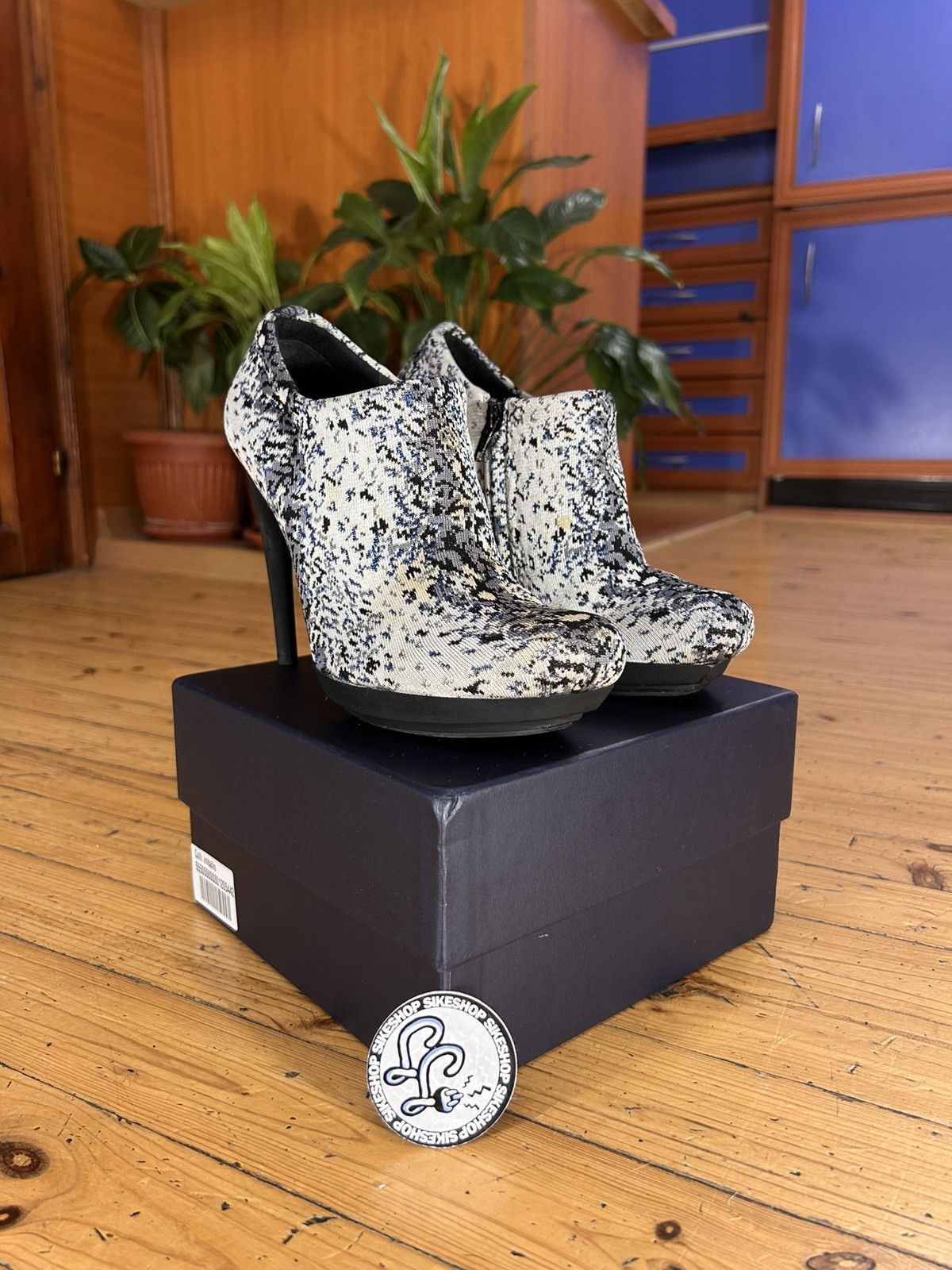 Balenciaga Multicolour Cloth High-Heels