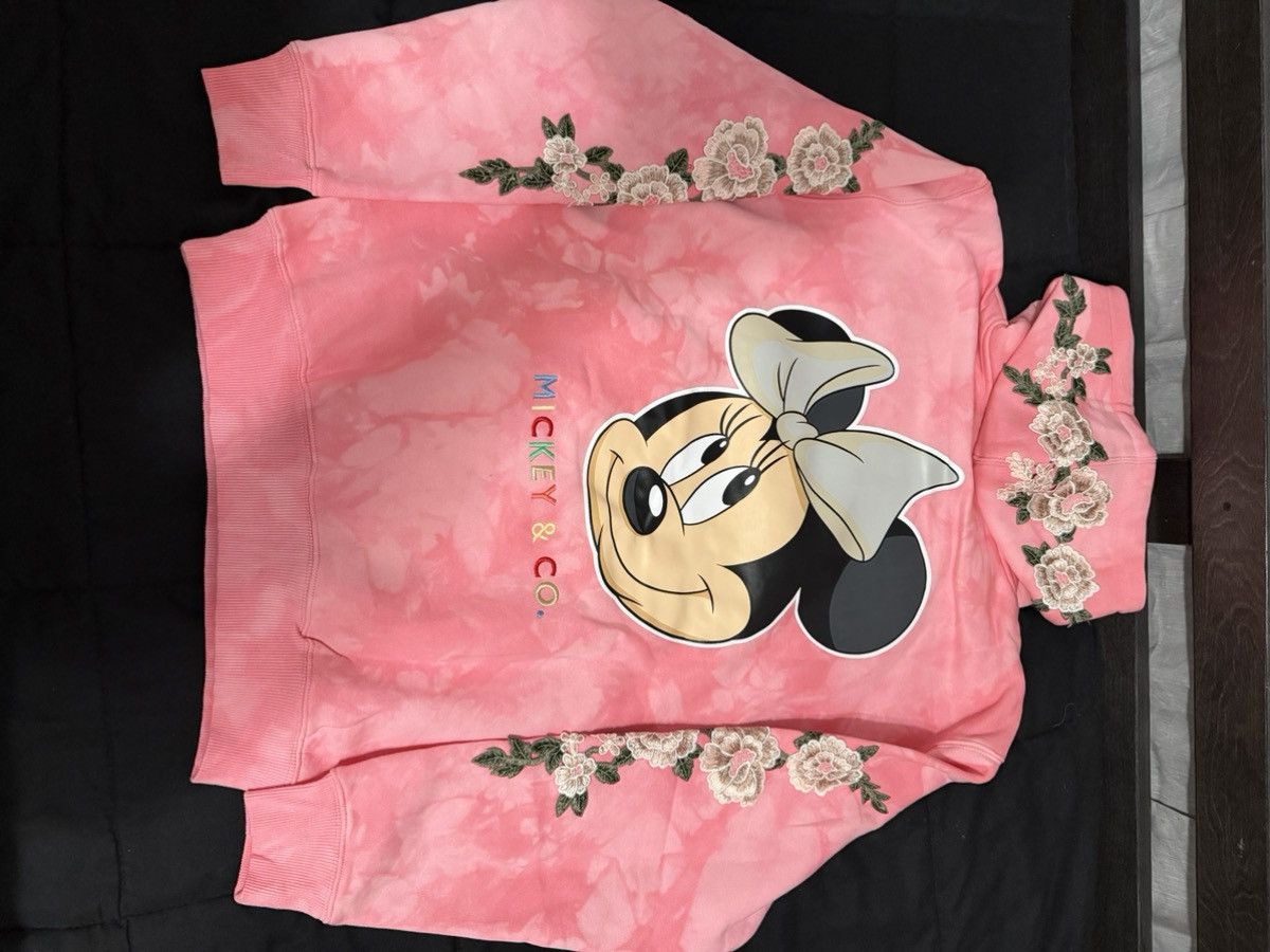 Disney Disney Civil Regime Minnie Mouse Pink Hoodie Size S NWT Size S / US 4 / IT 40 - 6 Thumbnail