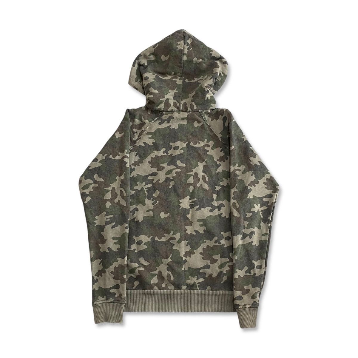 Saint Laurent Paris Saint Laurent FW15 Camo distressed hoodie Size US S / EU 44-46 / 1 - 2 Thumbnail