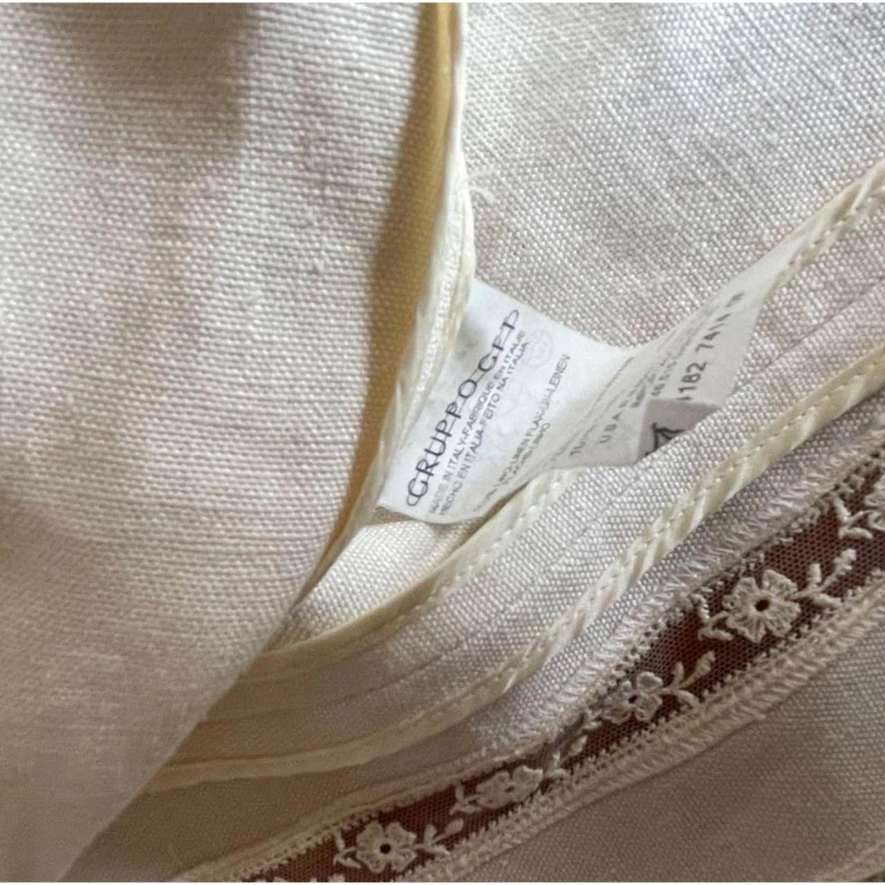 Valentino Miss V Valentino Linen Lace Ladder Detail Hem Jacket Size US M / EU 48-50 / 2 - 4 Thumbnail